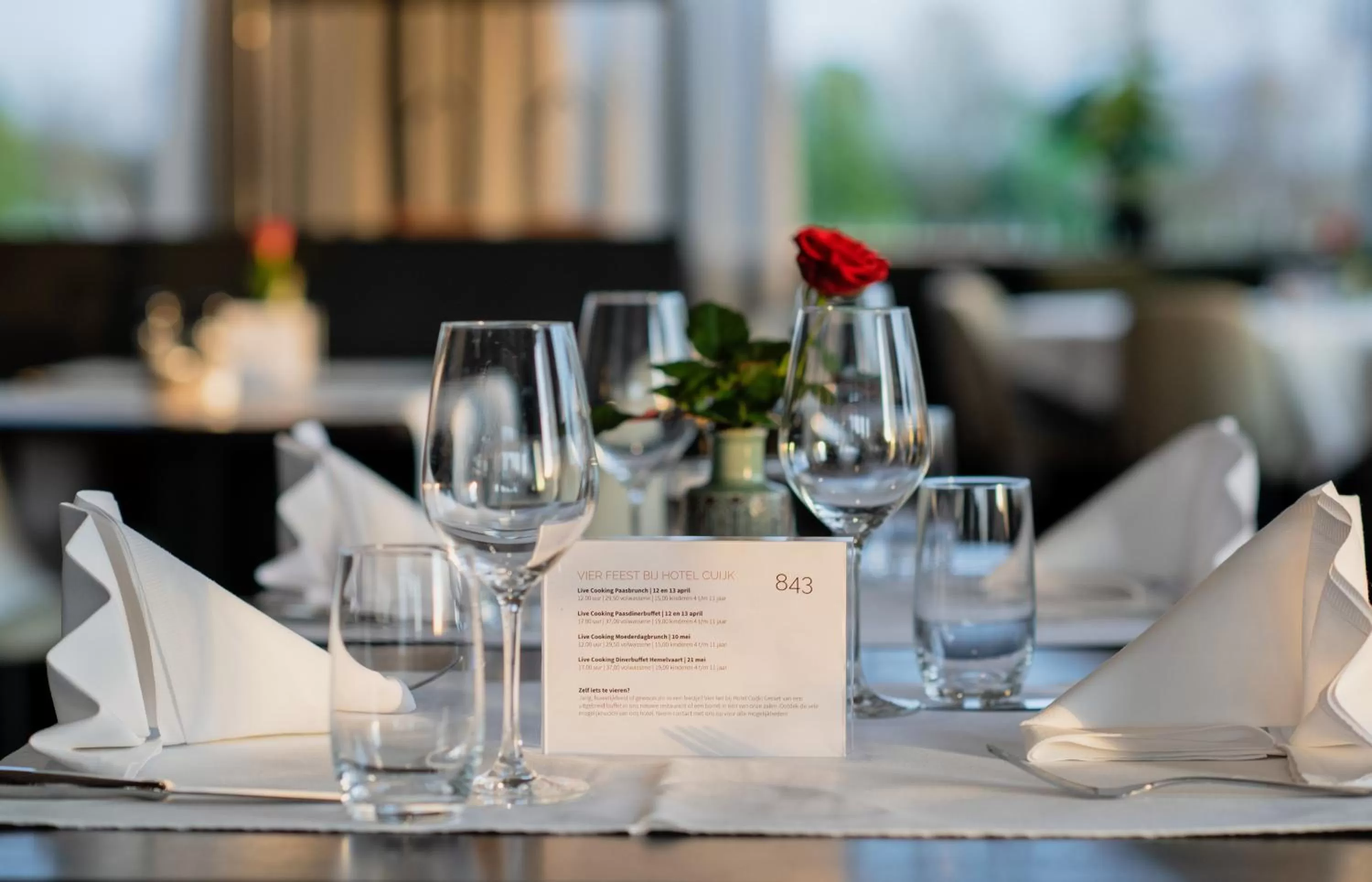 Restaurant/places to eat in Van der Valk Cuijk - Nijmegen