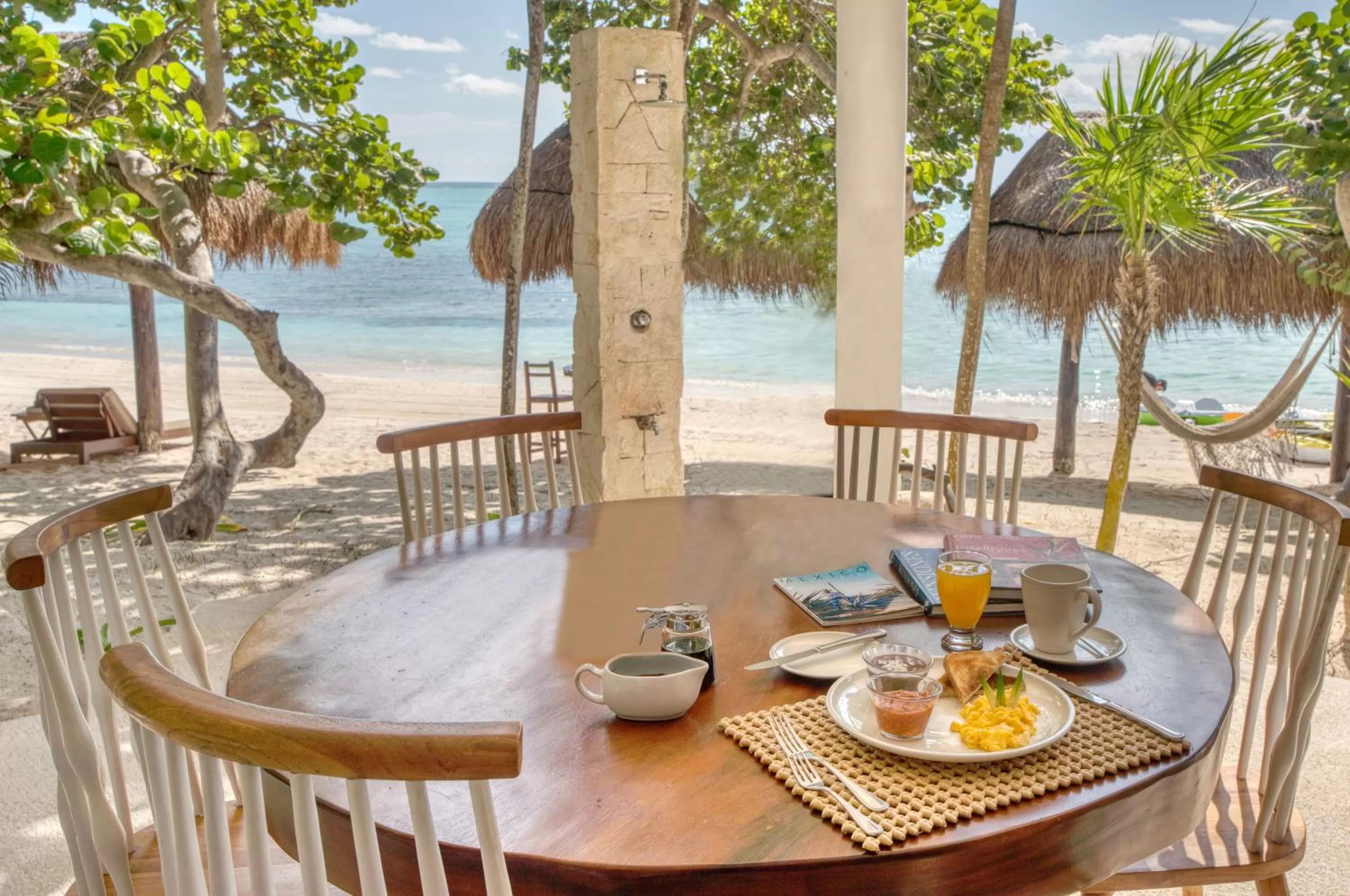Dining area in Tulum Luxury Collection