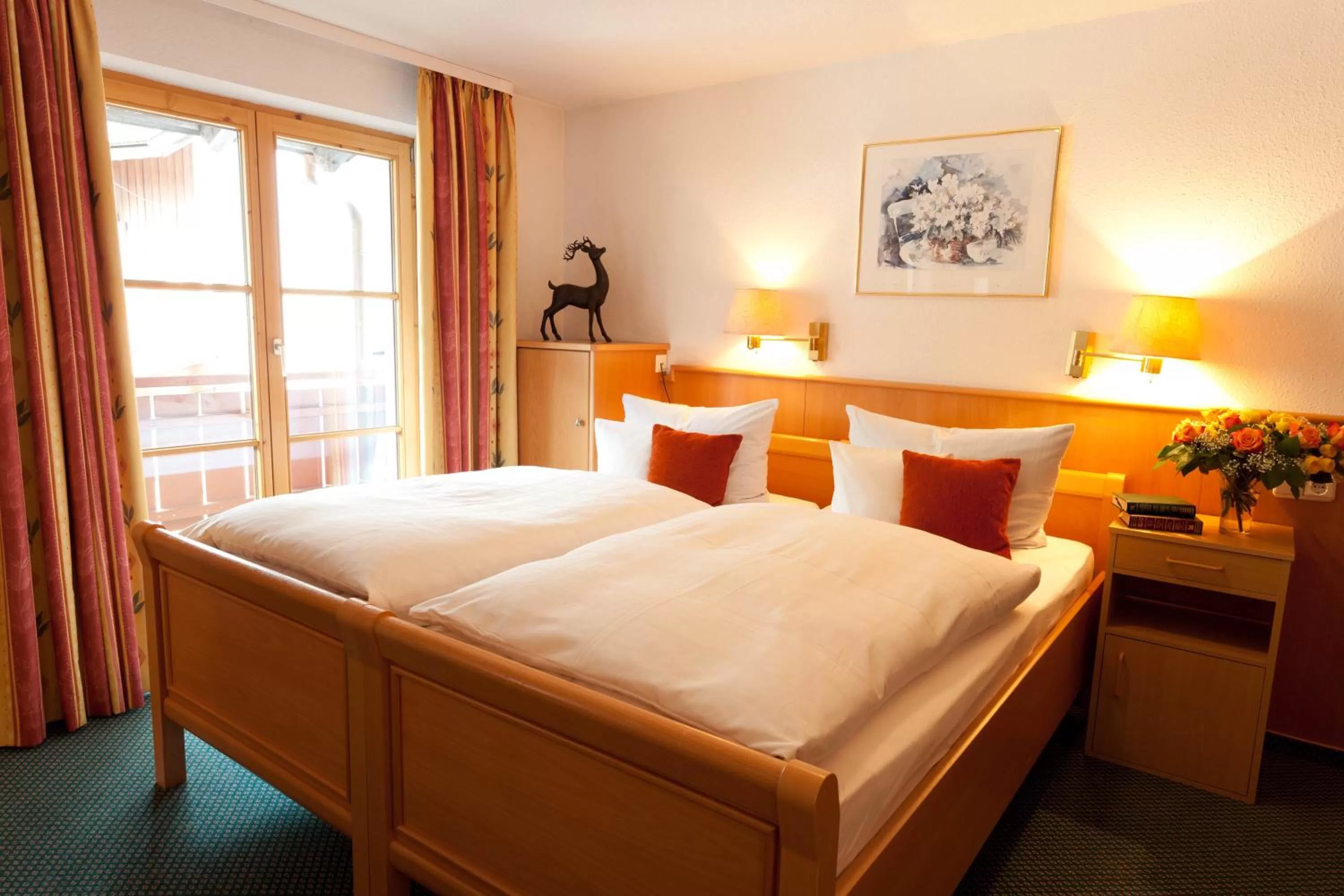 Bedroom, Bed in Familien- und Wellnesshotel "Viktoria"