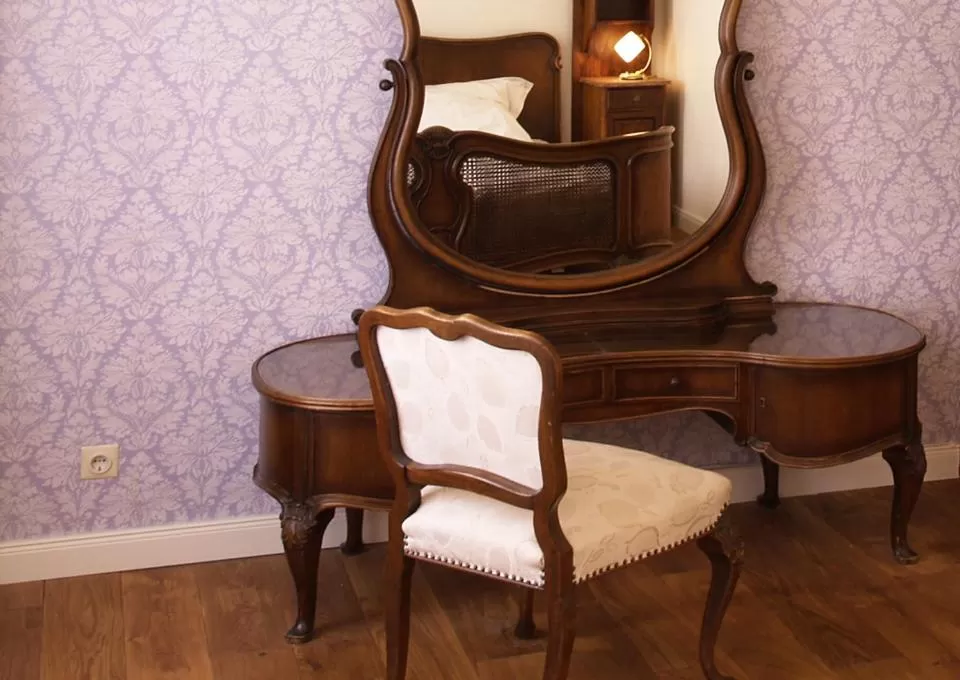 Seating area in Hotel Lux