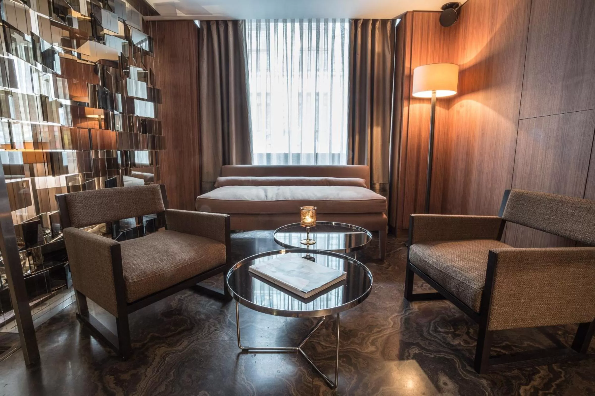 Living room in The Emblem Prague Hotel - Preferred Hotels & Resorts