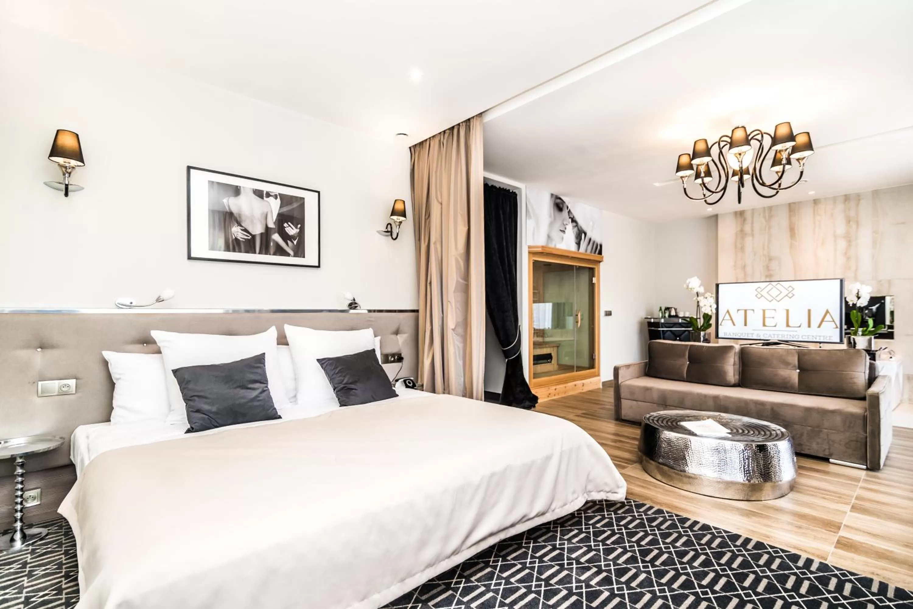 Bedroom, Bed in Hotel Atelia