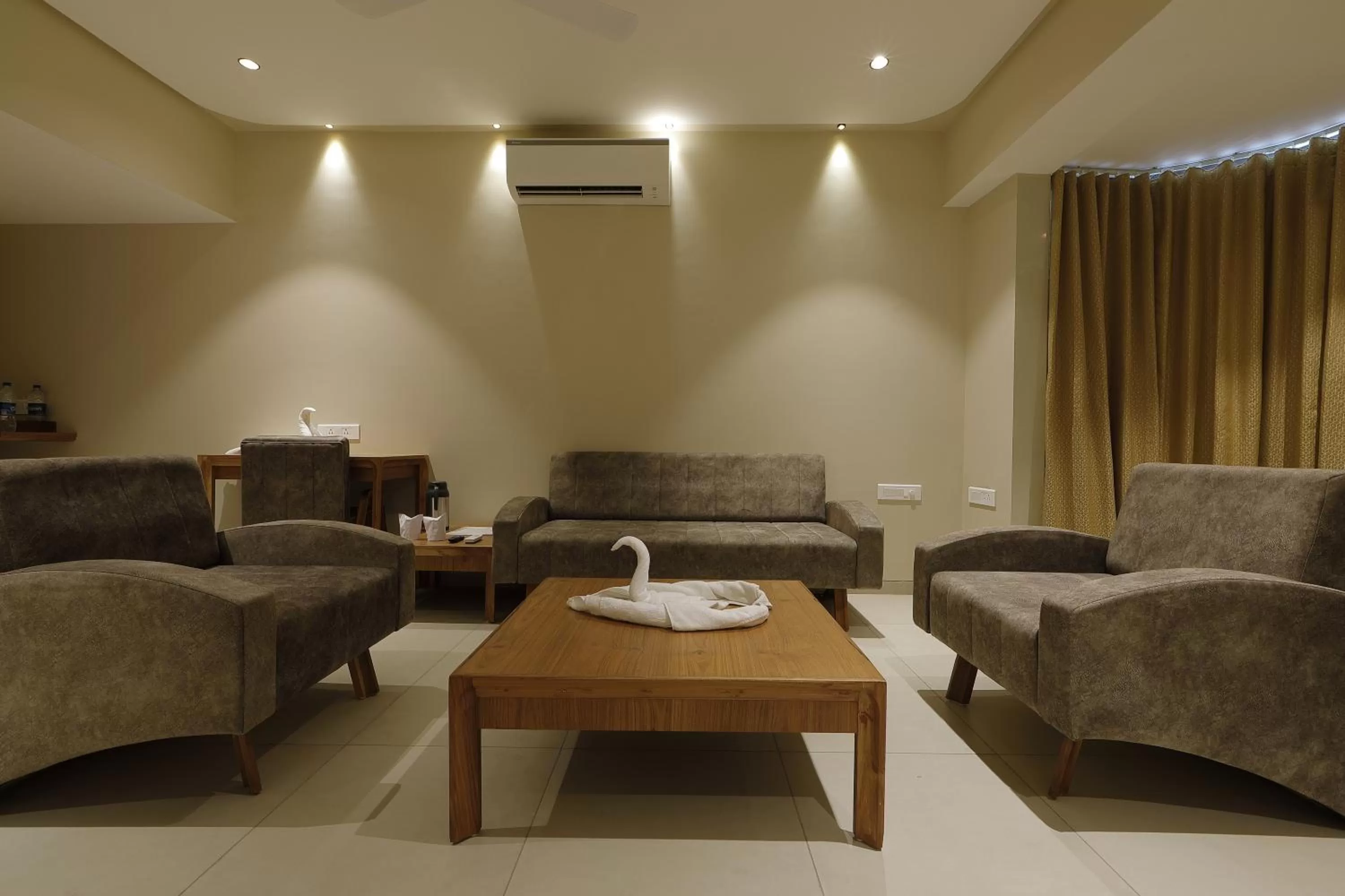 Seating area in Artilla Inn