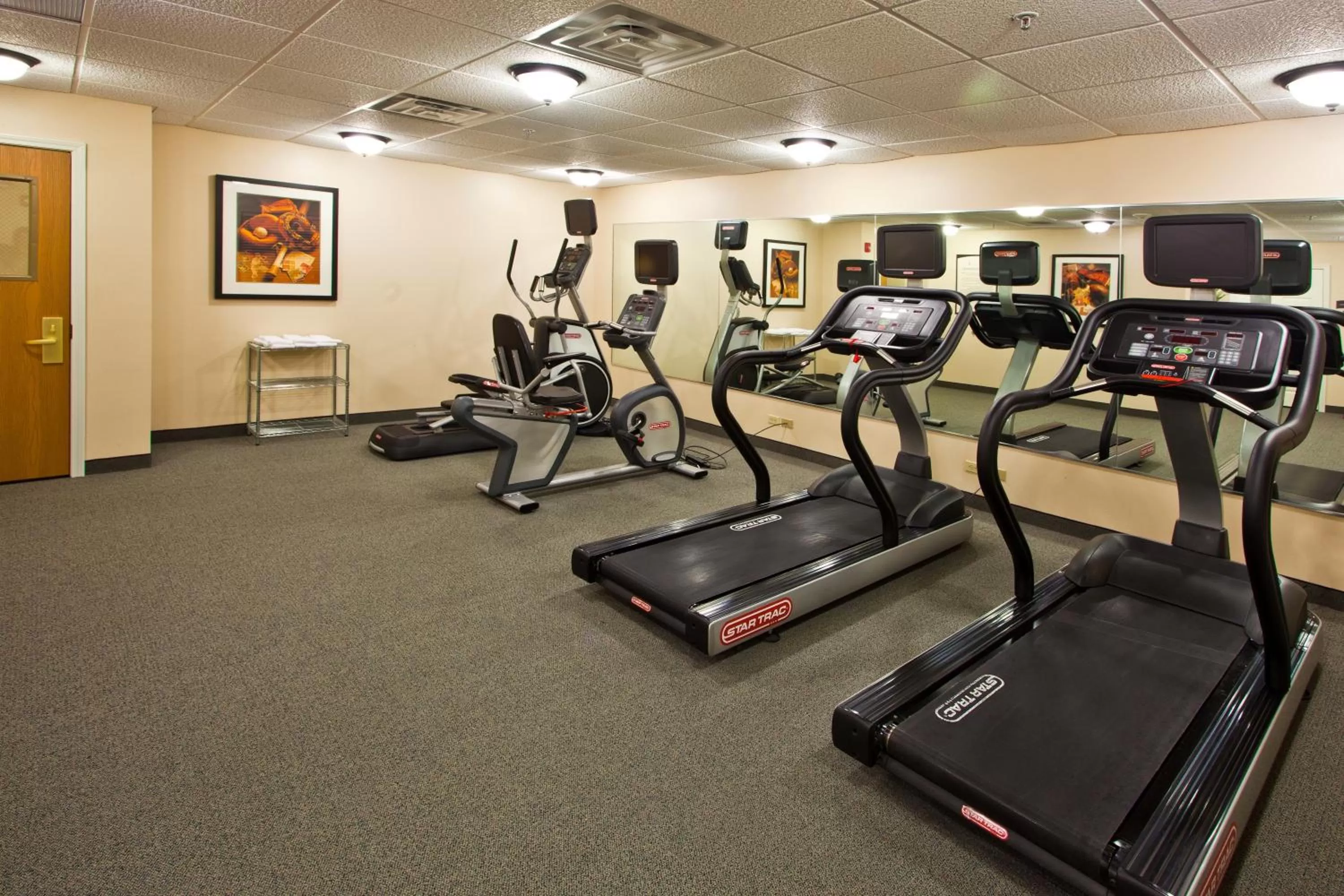 Fitness centre/facilities in Staybridge Suites Lansing-Okemos by IHG