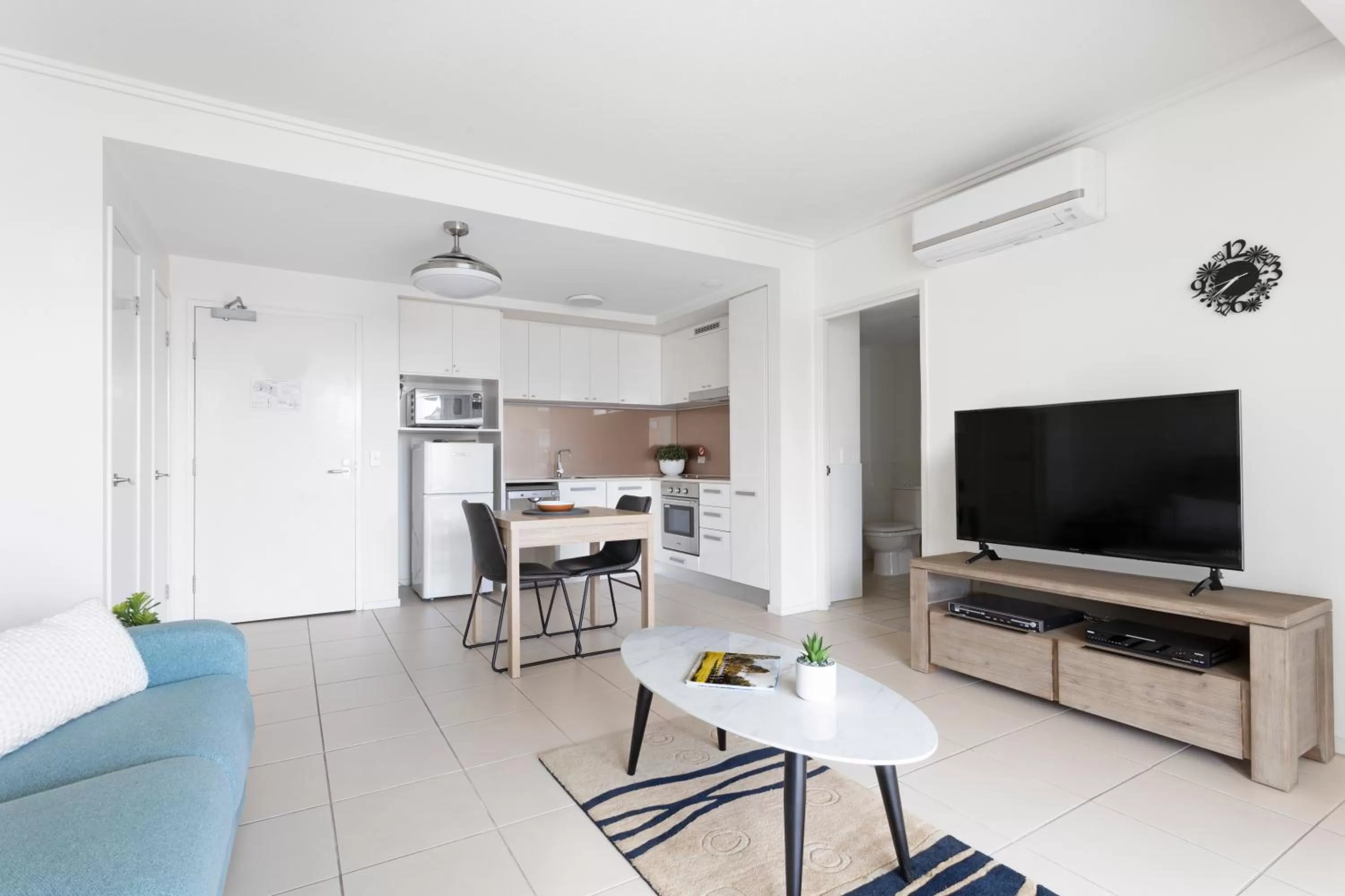 Living room in Aspect Caloundra