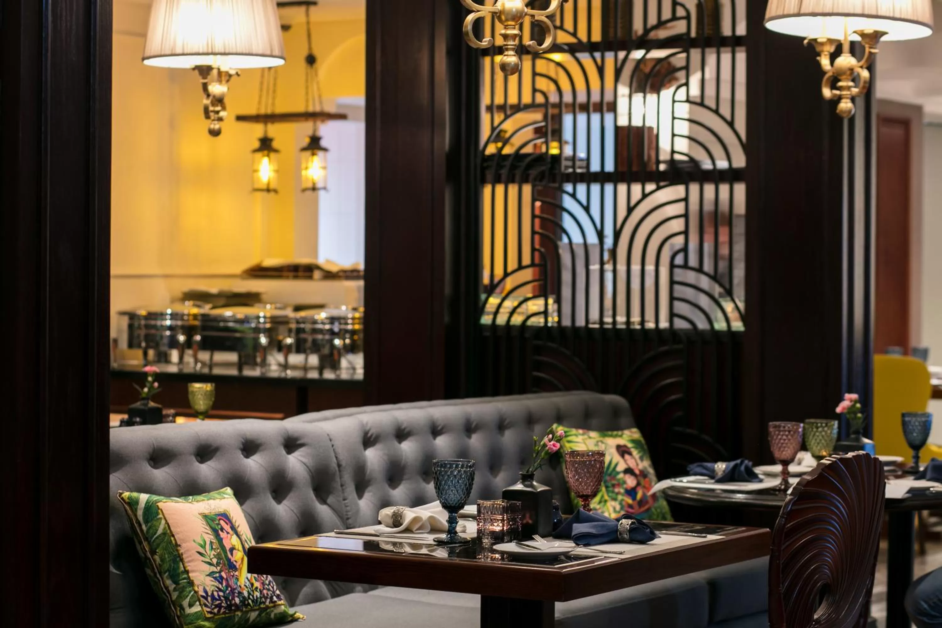 Restaurant/places to eat in Lucien Hanoi Lakeside Hotel & Rooftop