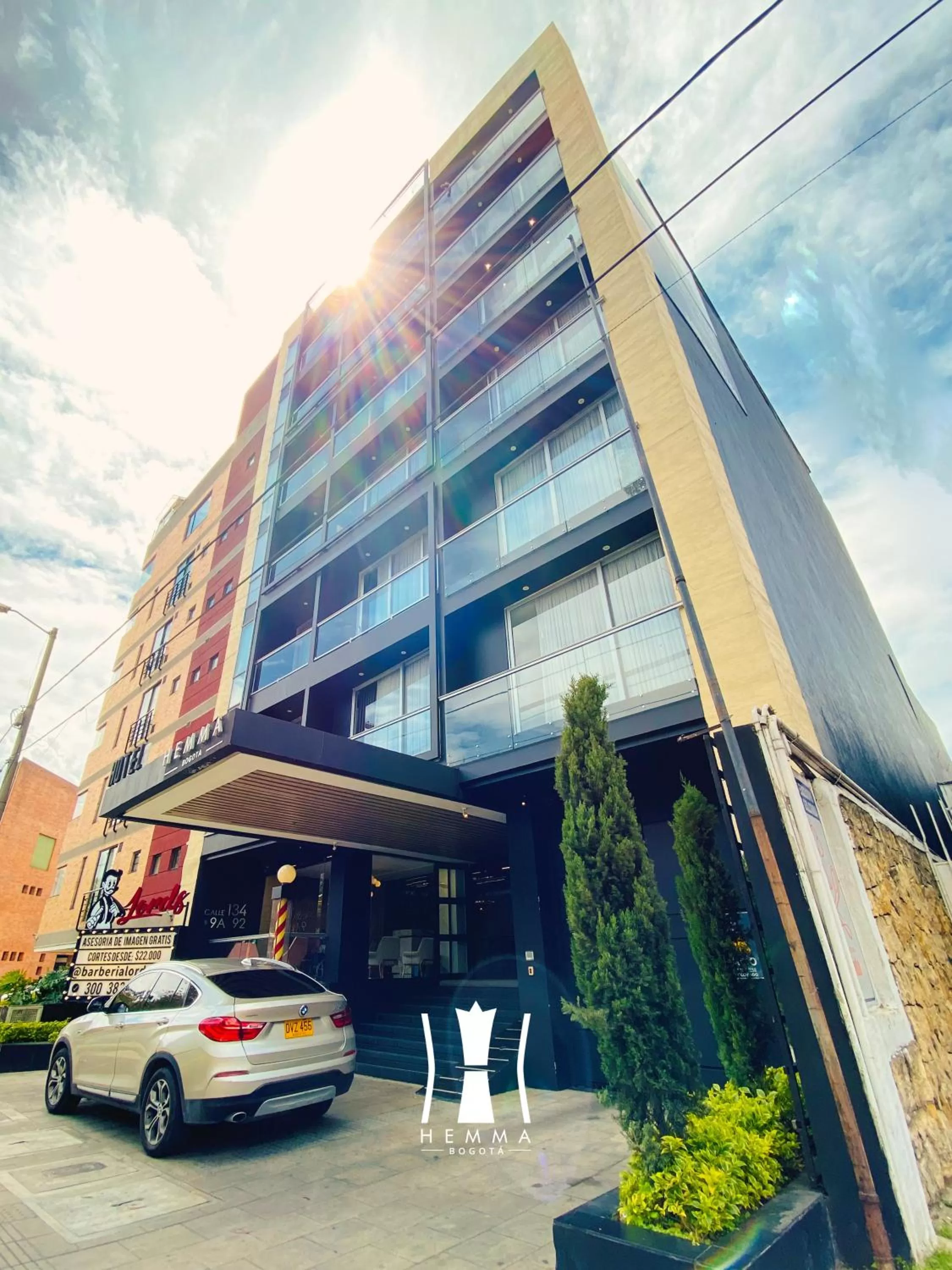 Property building in Hemma Bogotá Country Luxury Suites Hotel