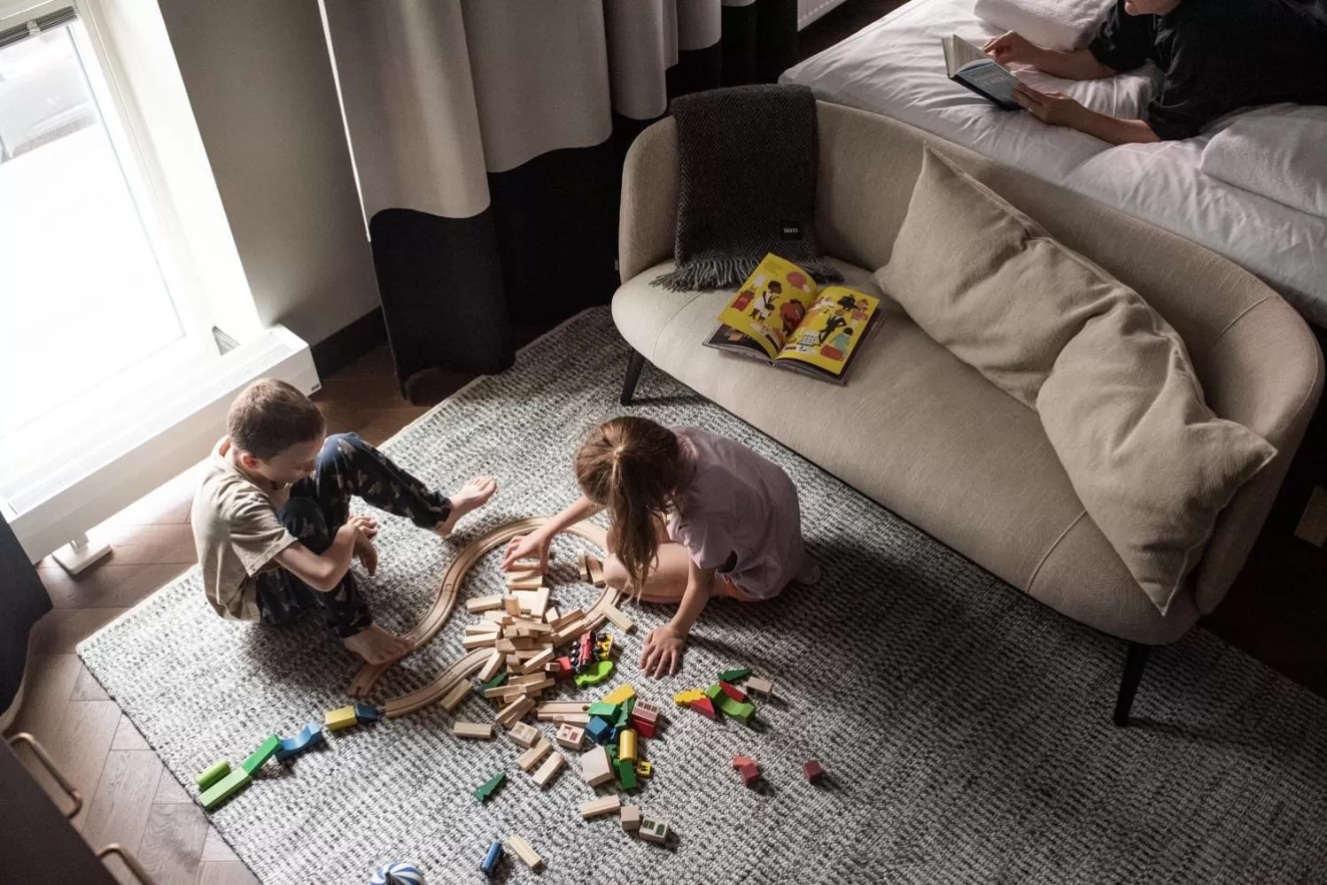 Living room in Bob W Helsinki Katajanokka