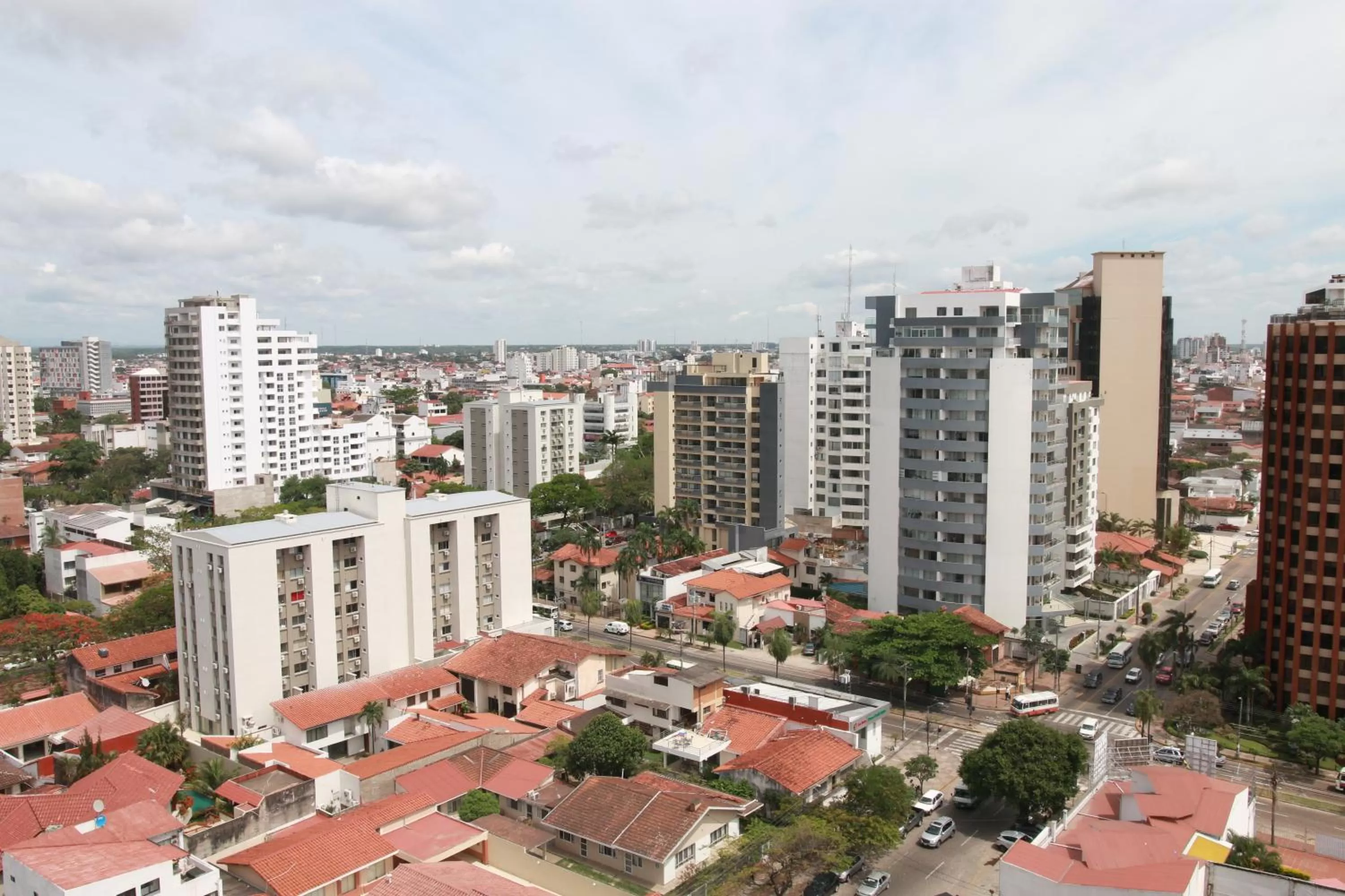 City view in Urban Suites Apart Hotel