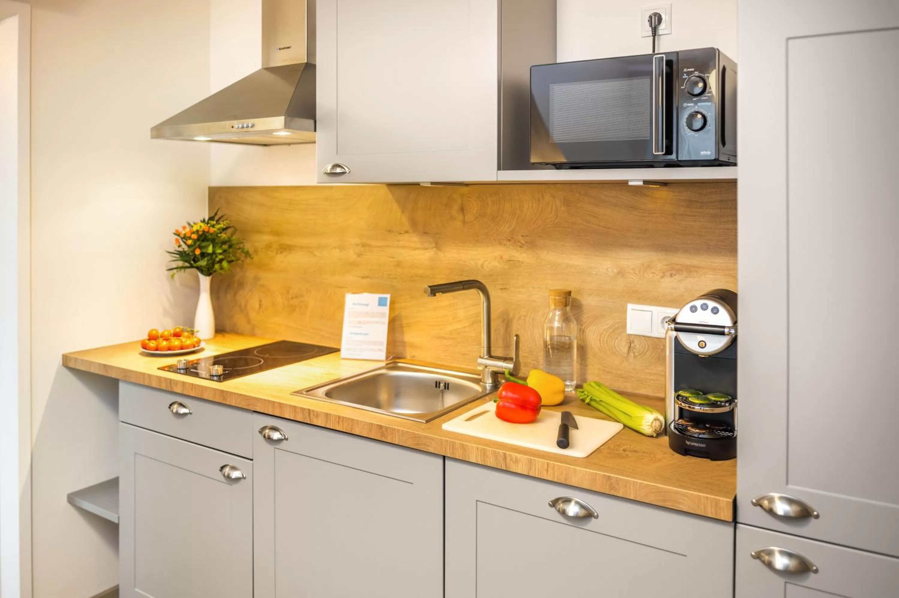 Kitchen or kitchenette in Jimmy's Apartments Lory