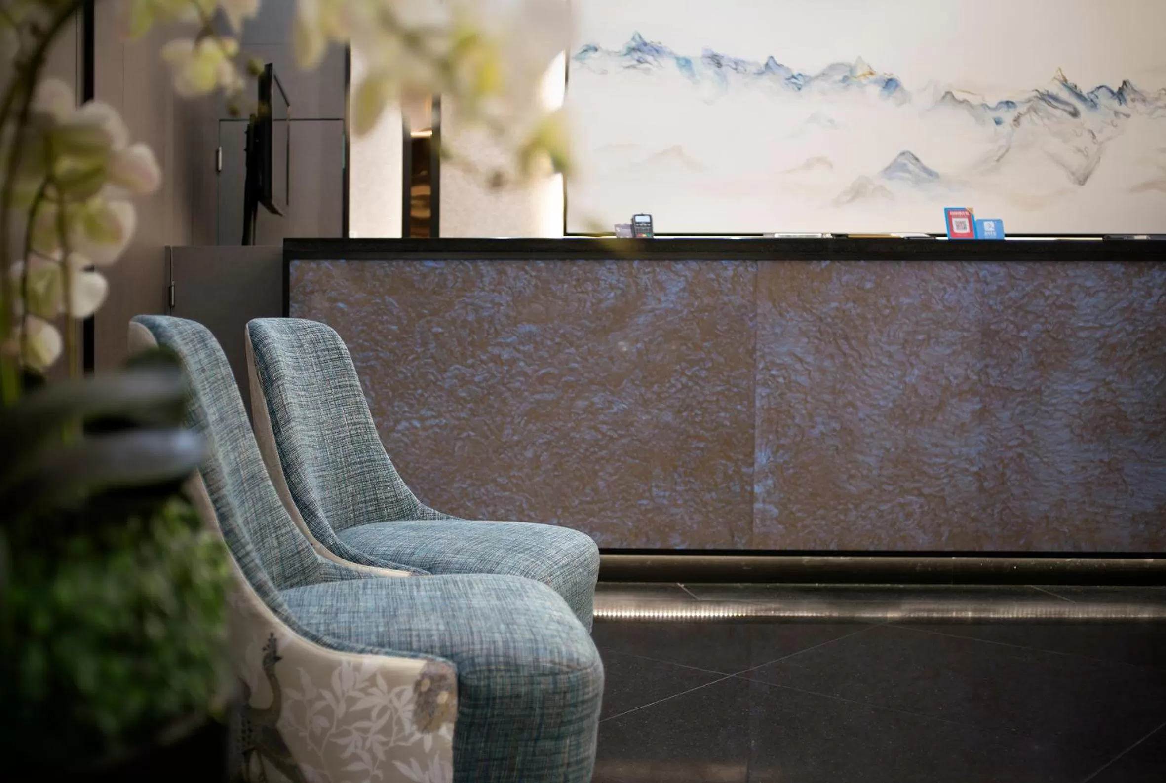 Lobby or reception in V Hotel Lavender