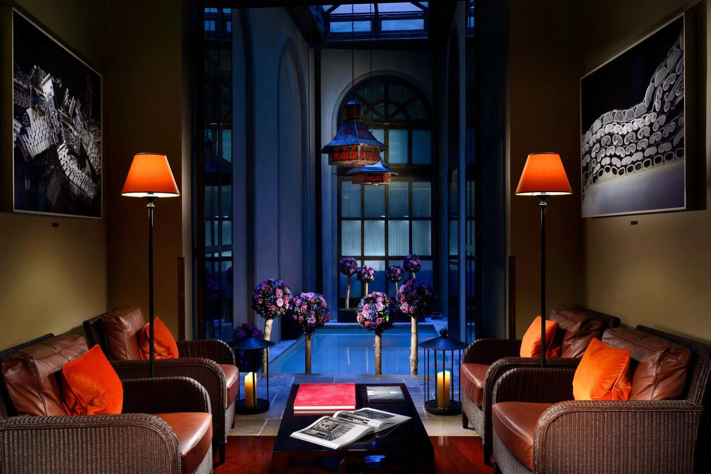 Decorative detail in Hotel L'Orologio Firenze - WTB Hotels