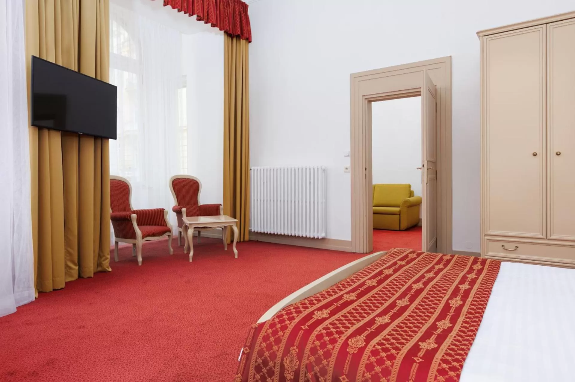 Bedroom, Bed in OREA Spa Hotel Palace Zvon Mariánské Lázně