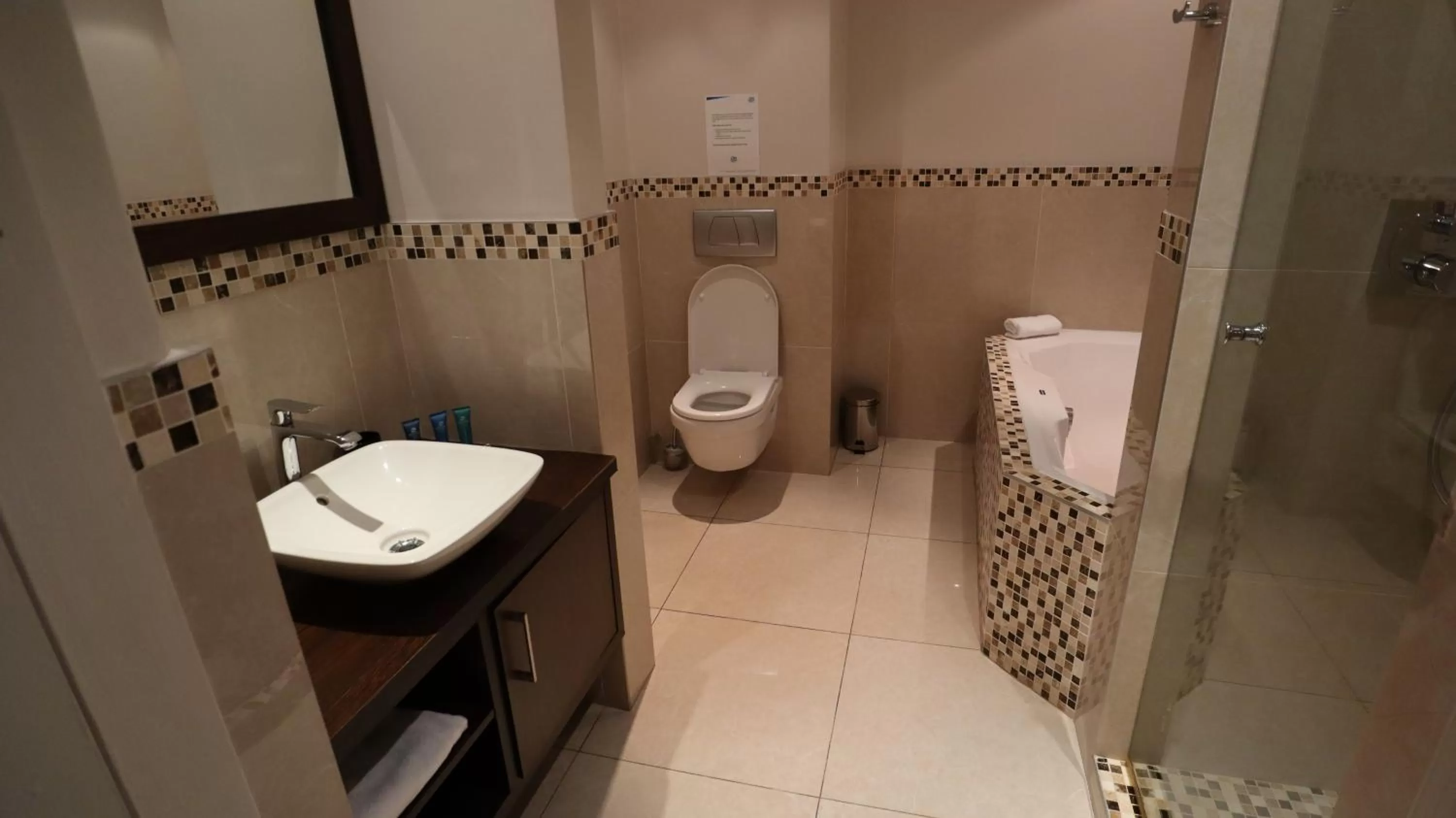 Toilet in Lagoon Beach Hotel & Spa