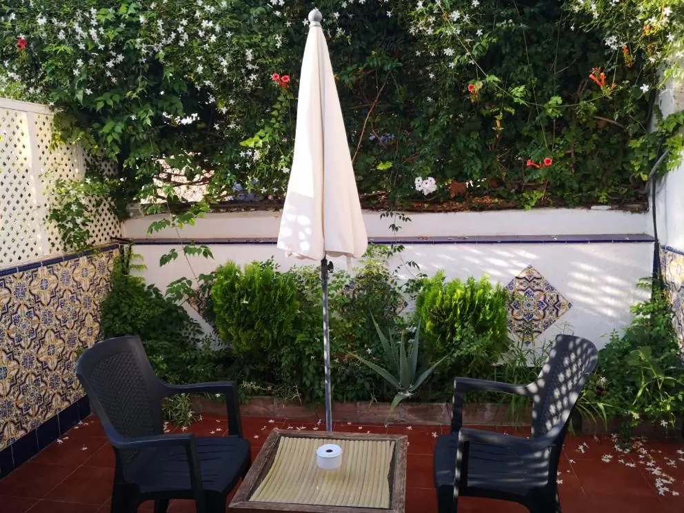Patio in La Luna Blanca