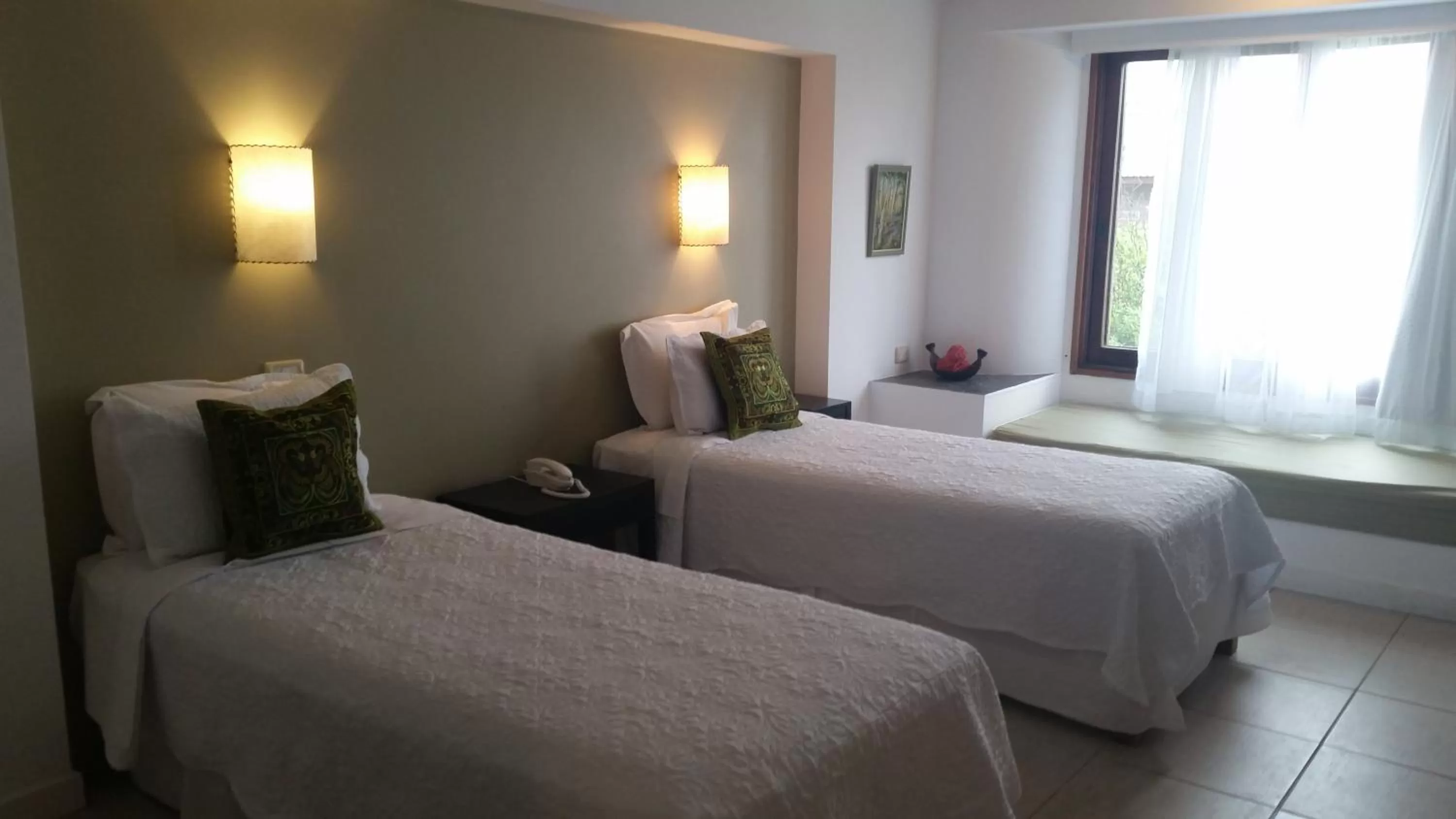 Bed in Posada de los Pajaros