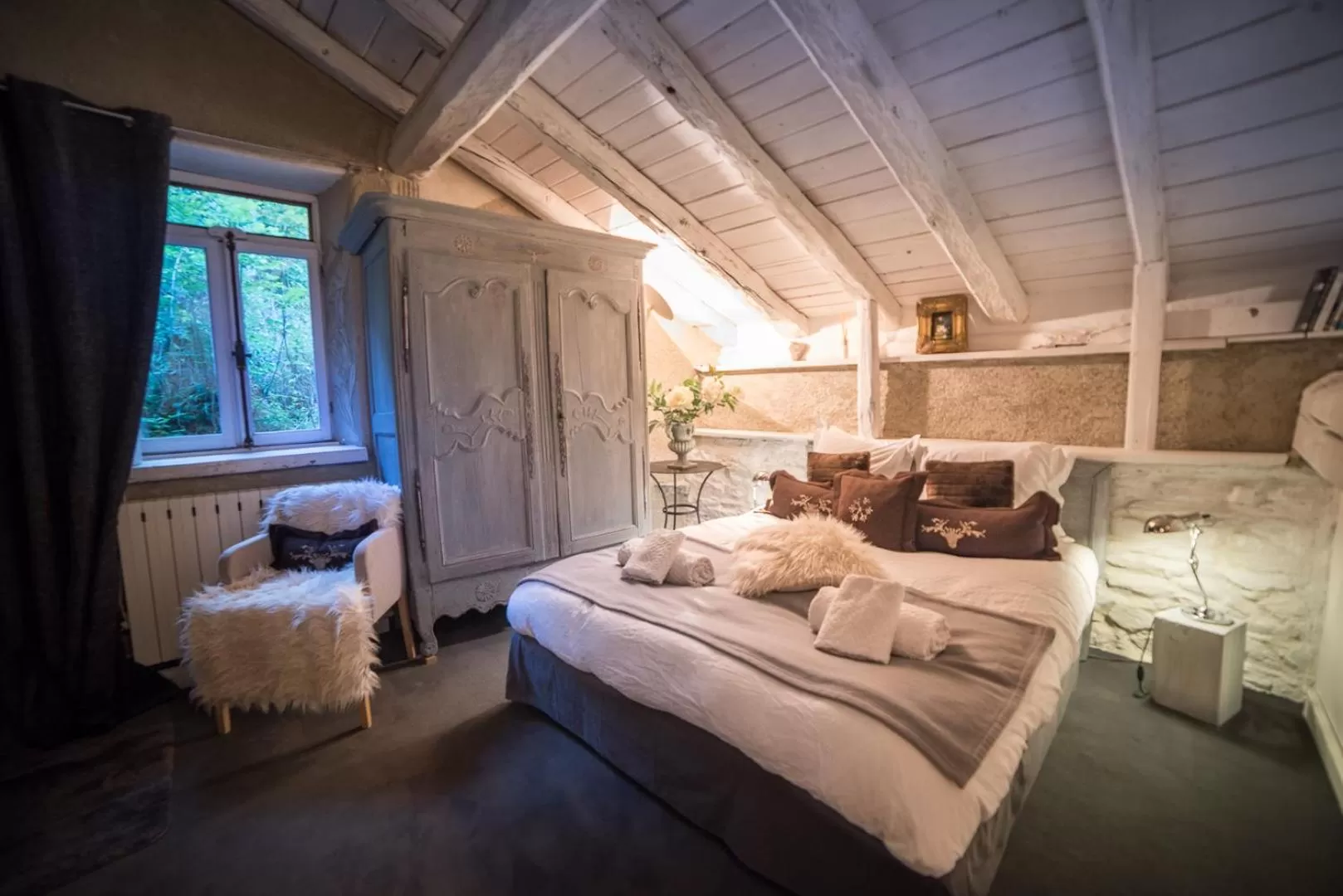 Bed in La Ferme d'Angele