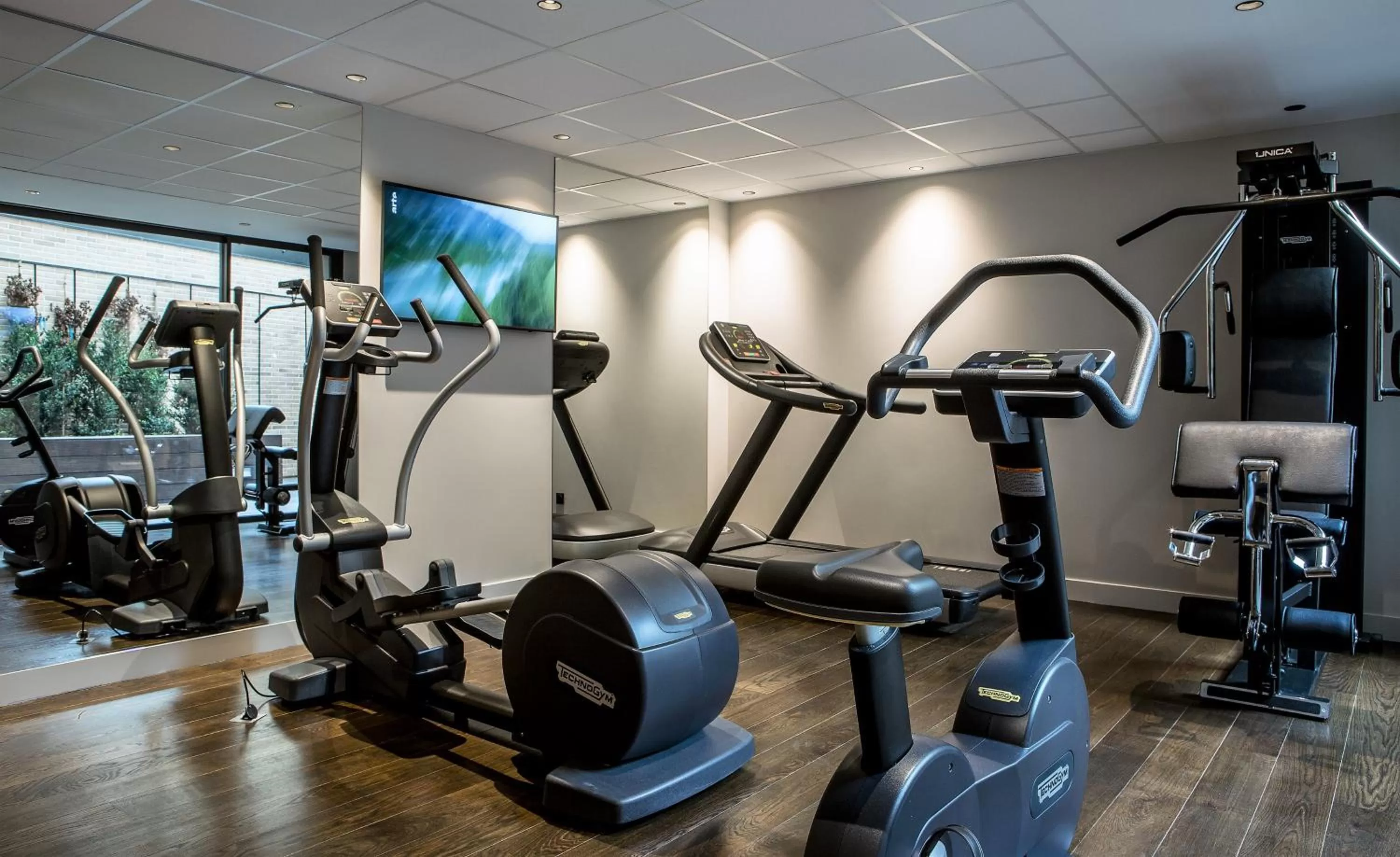 Fitness centre/facilities in L'Imprimerie Hôtel