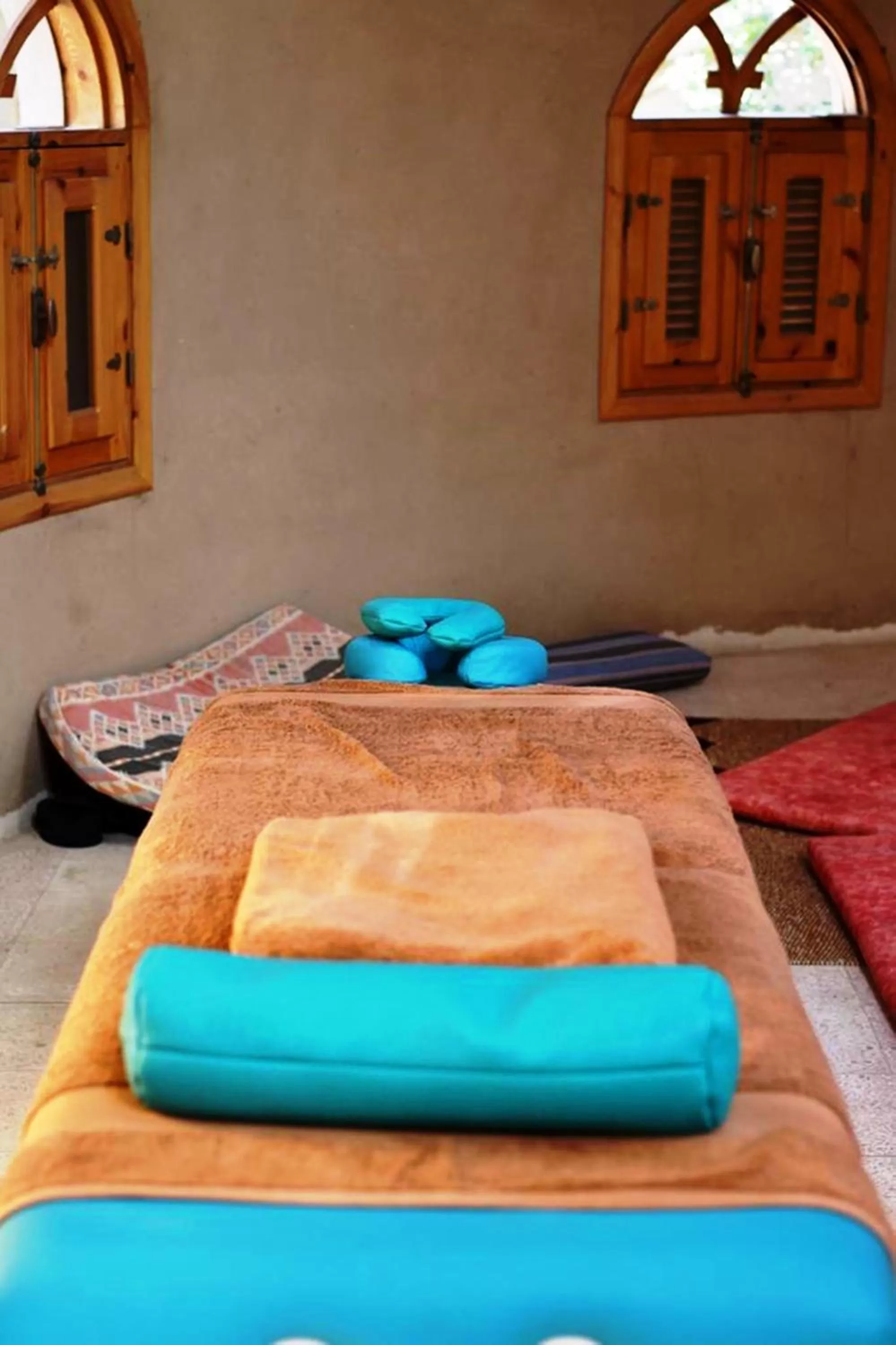 Bed in Embrace Hotel