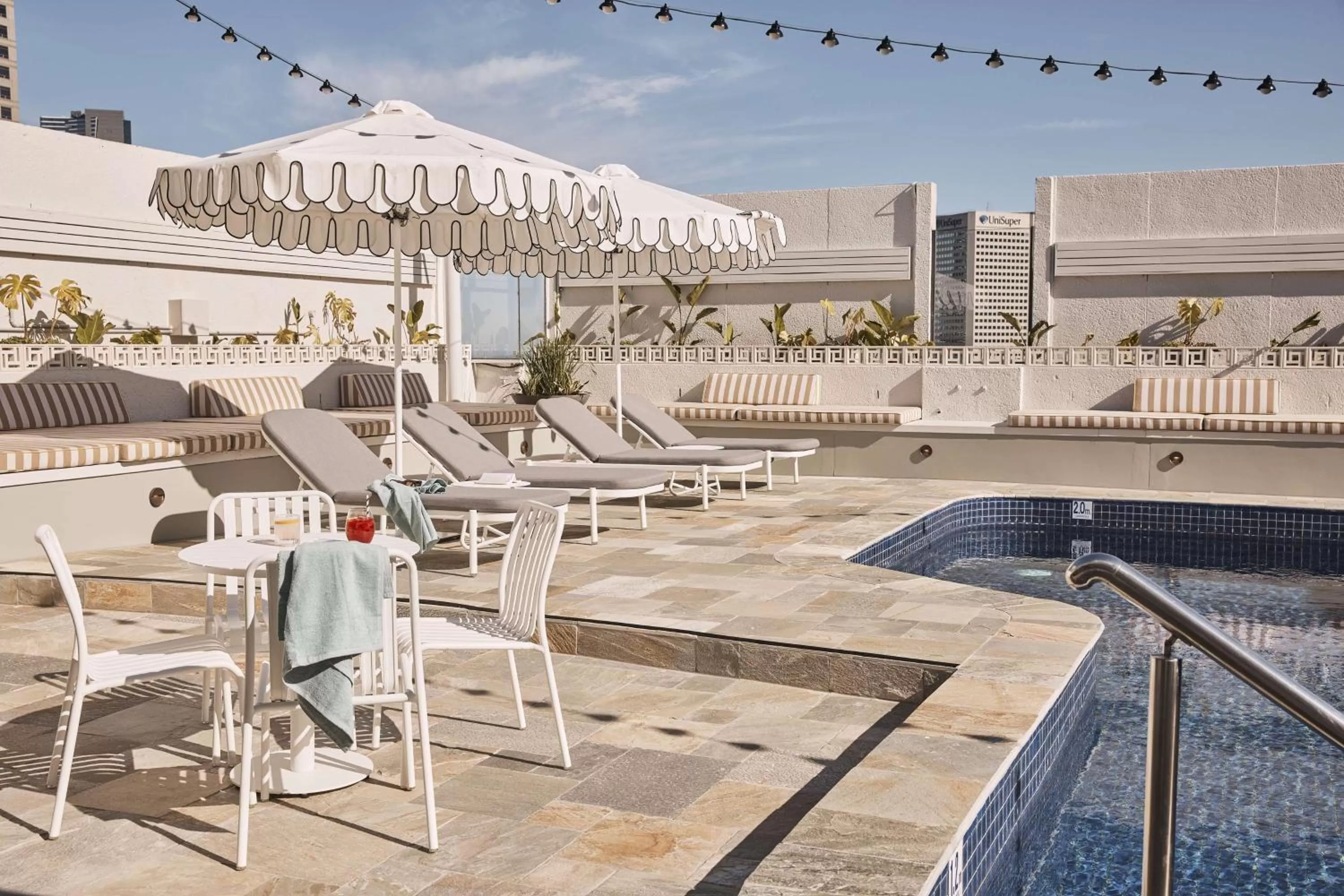 Pool view in Rydges Melbourne