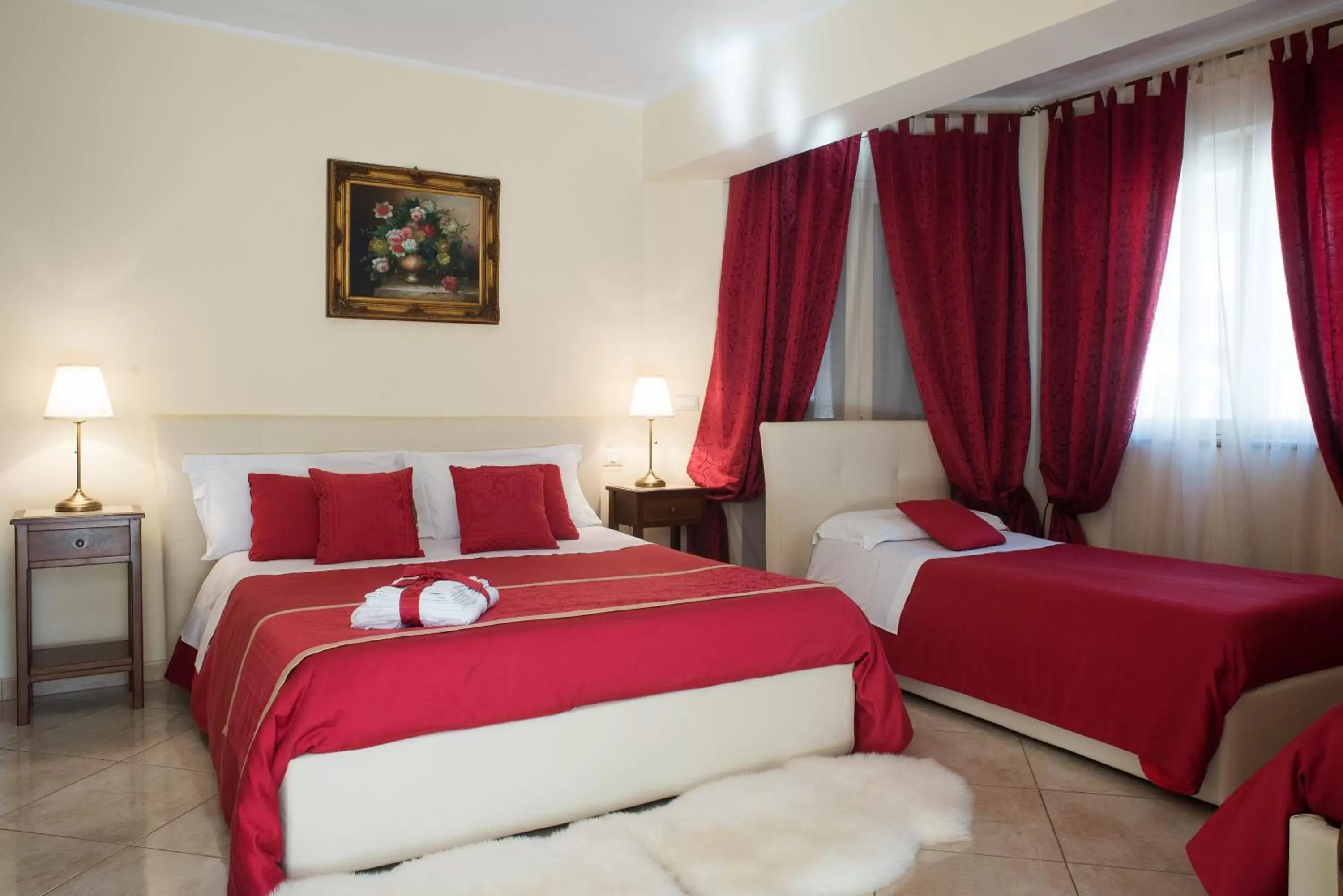 Quadruple Room in B&B MareAgrò Quadruple Room in B&B MareAgrò