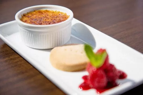 Food close-up in Kirklands Hotel