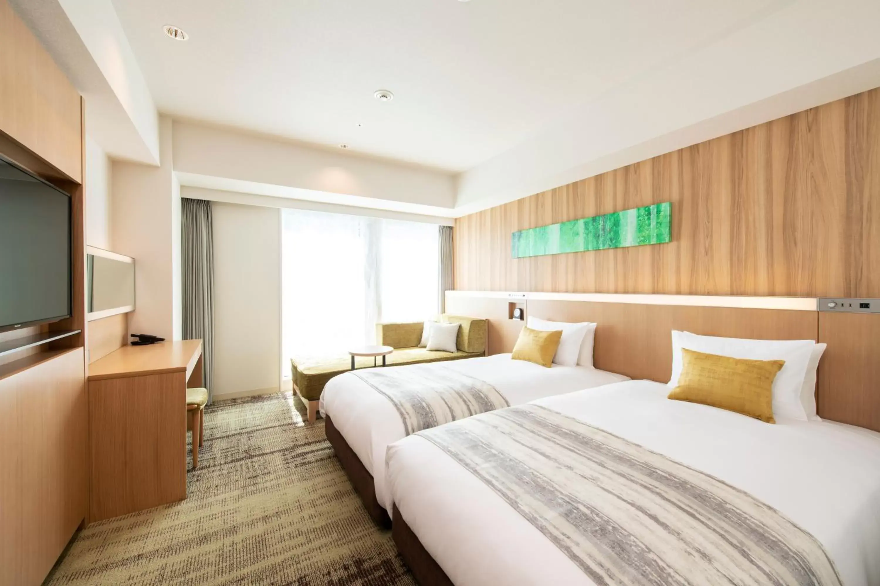 Twin Room - single occupancy in Hotel GrandBach Sendai Twin Room - single occupancy in Hotel GrandBach Sendai