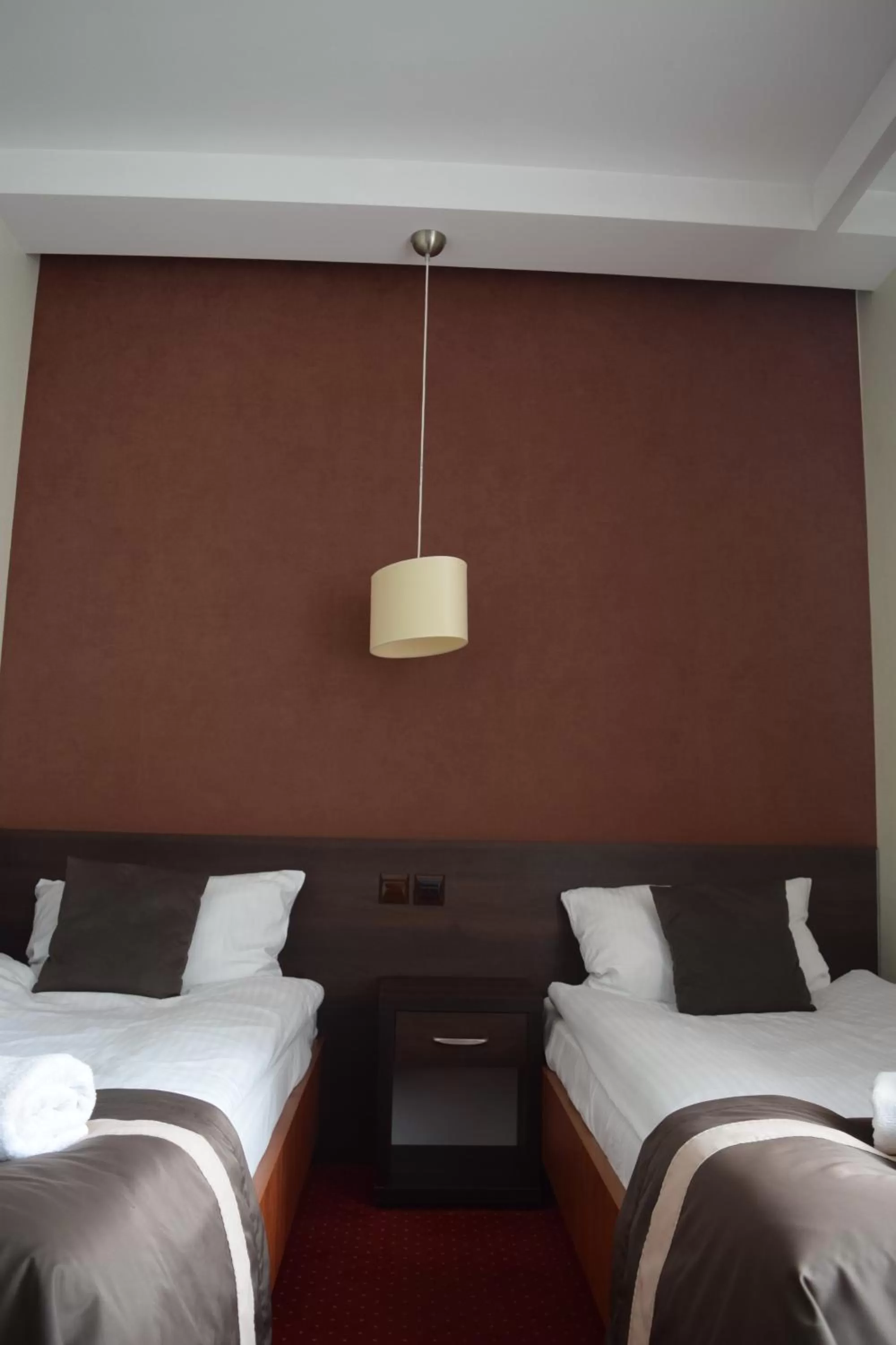 Bed in Hotel Maraton