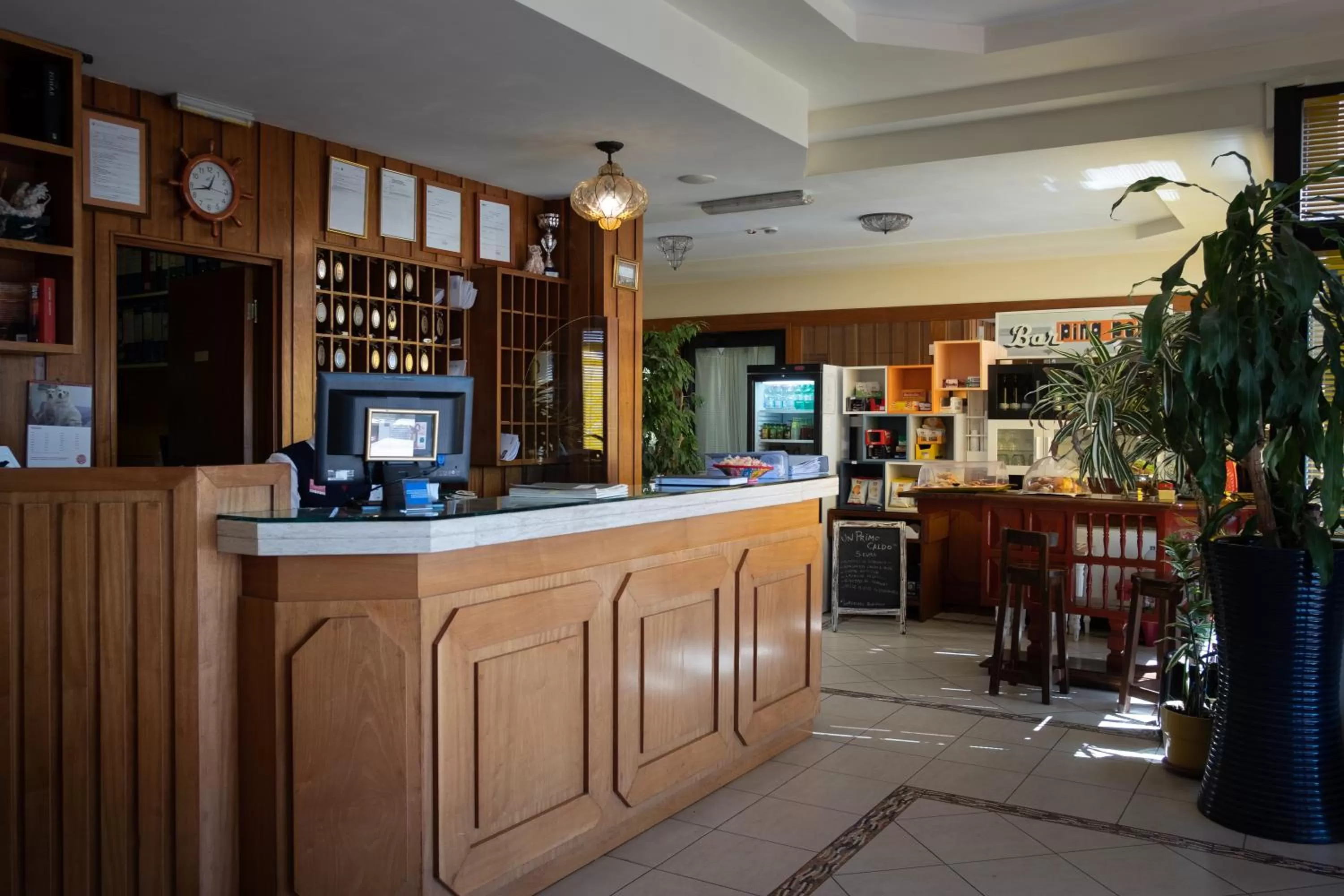 Lobby or reception in Hotel Ping Pong