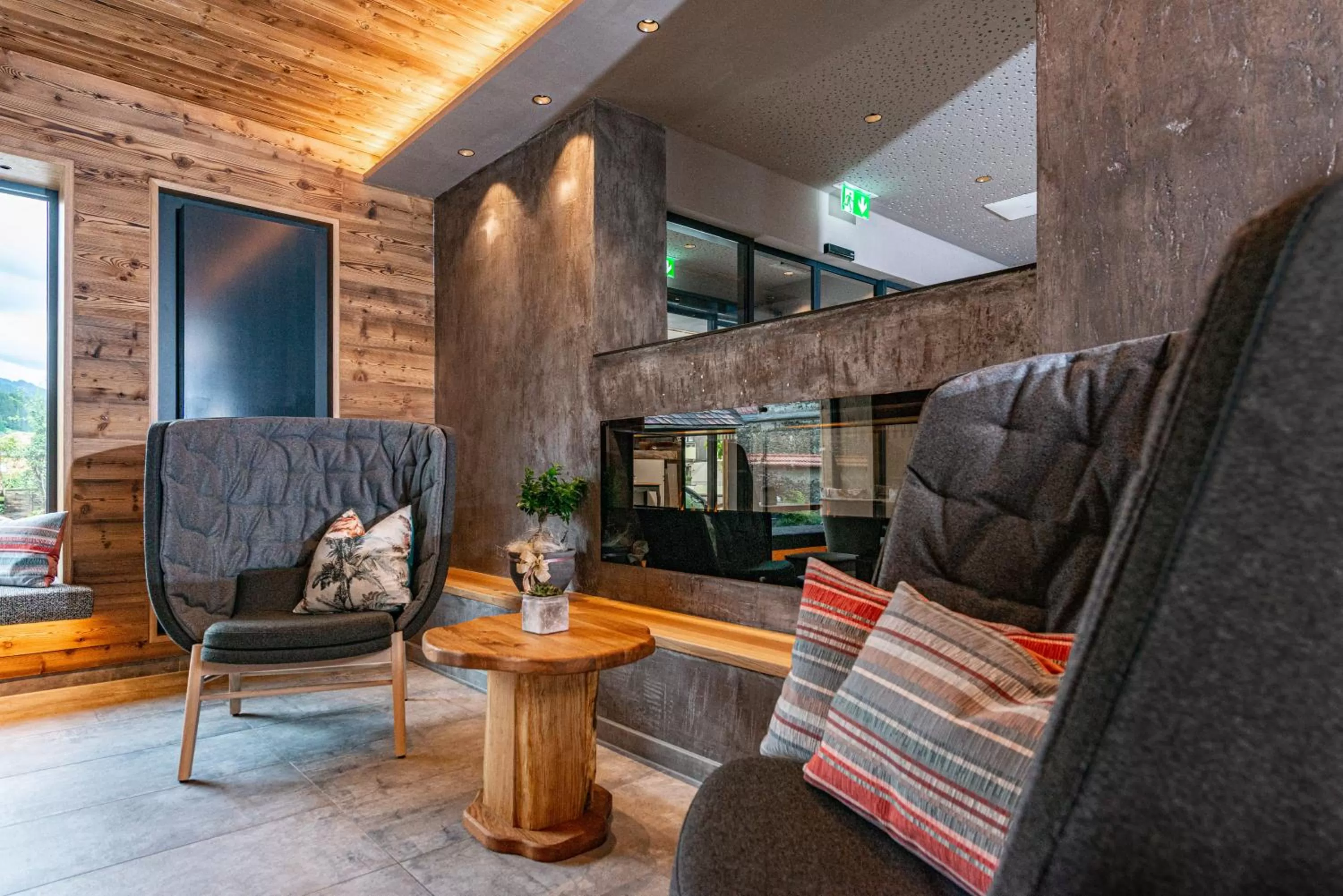 Lobby or reception in Stadtvilla Schladming Boutiquehotel