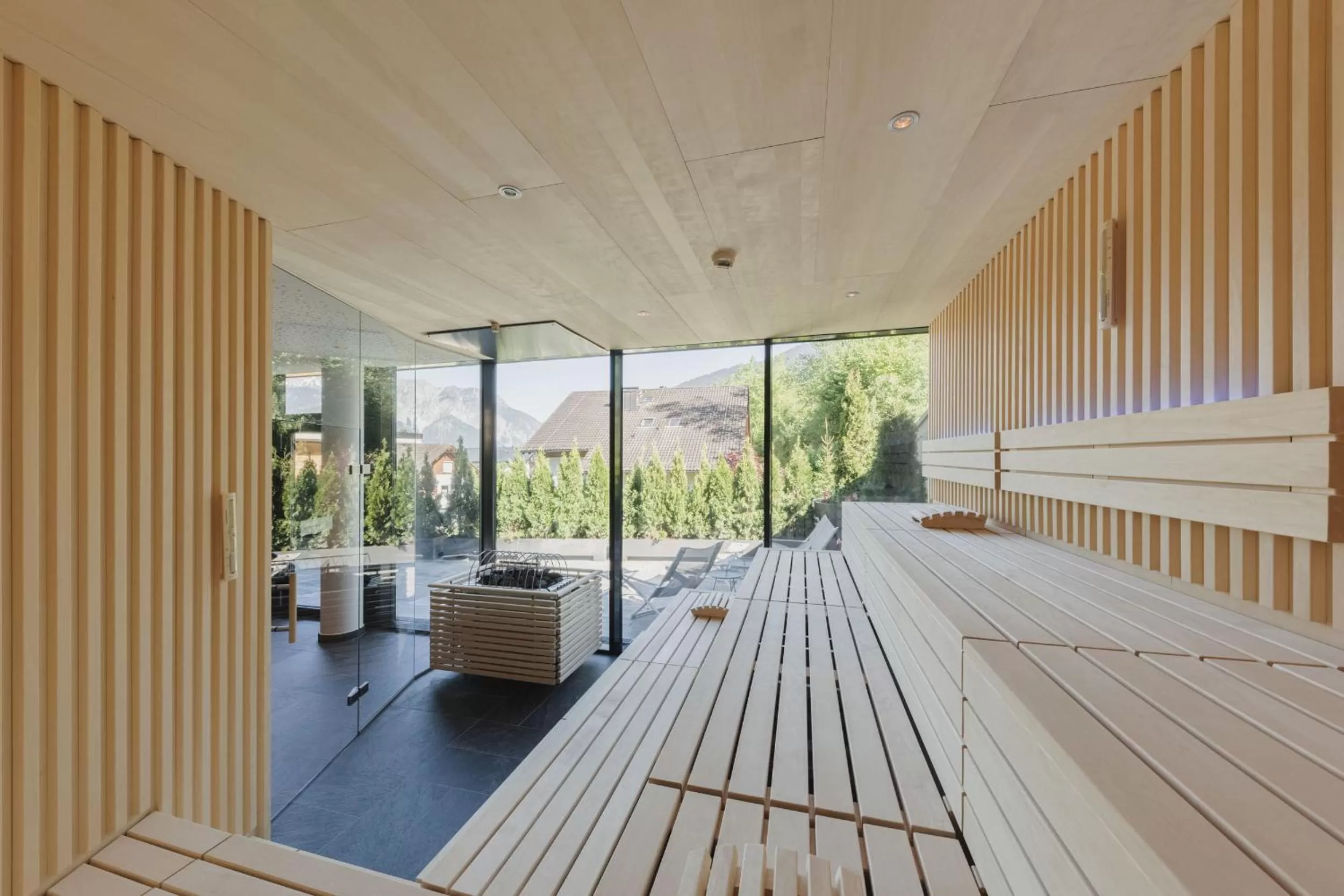 Sauna in Alpenhotel Montafon & SPA