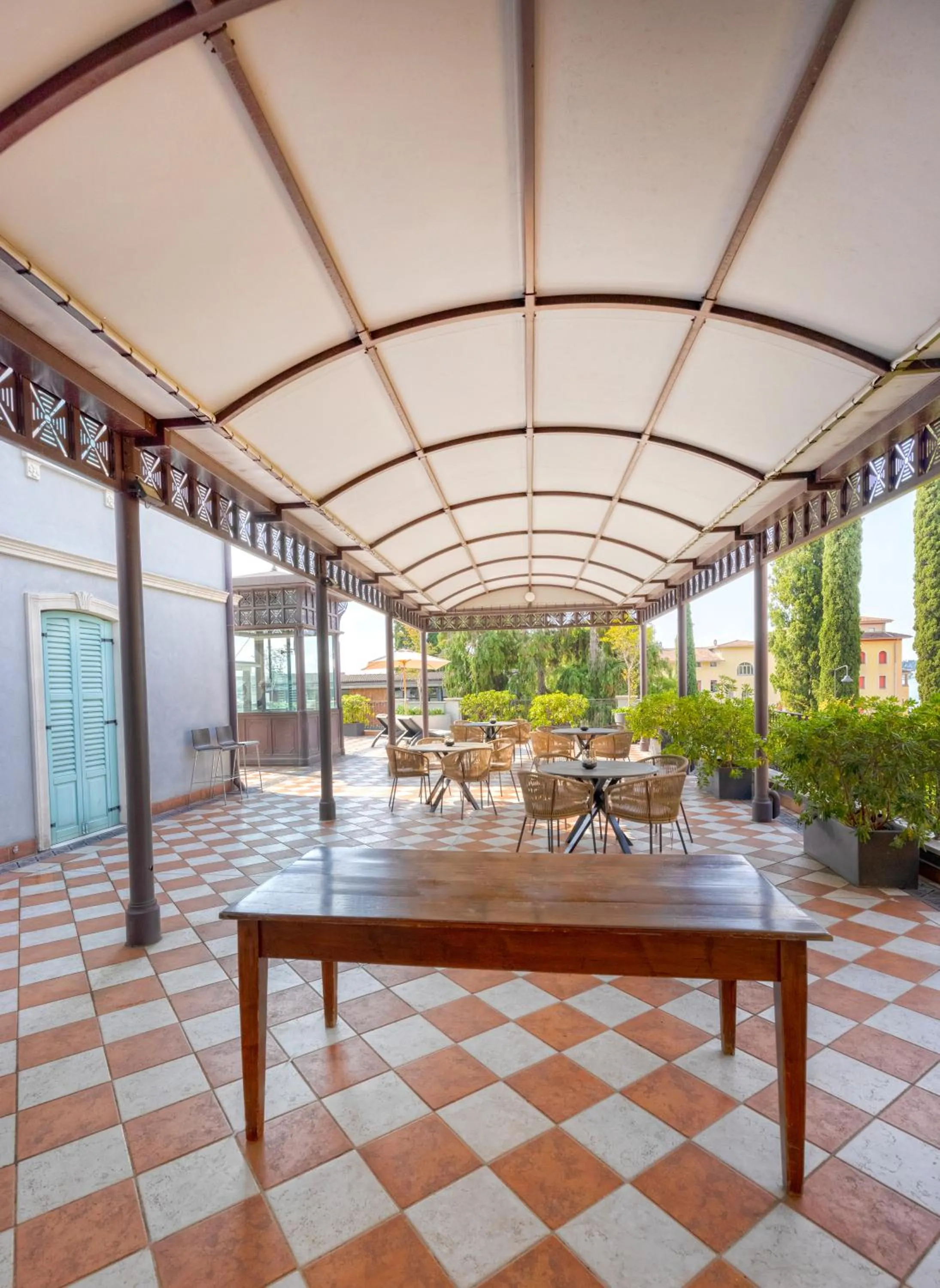 Balcony/Terrace in Mefuta Hotel