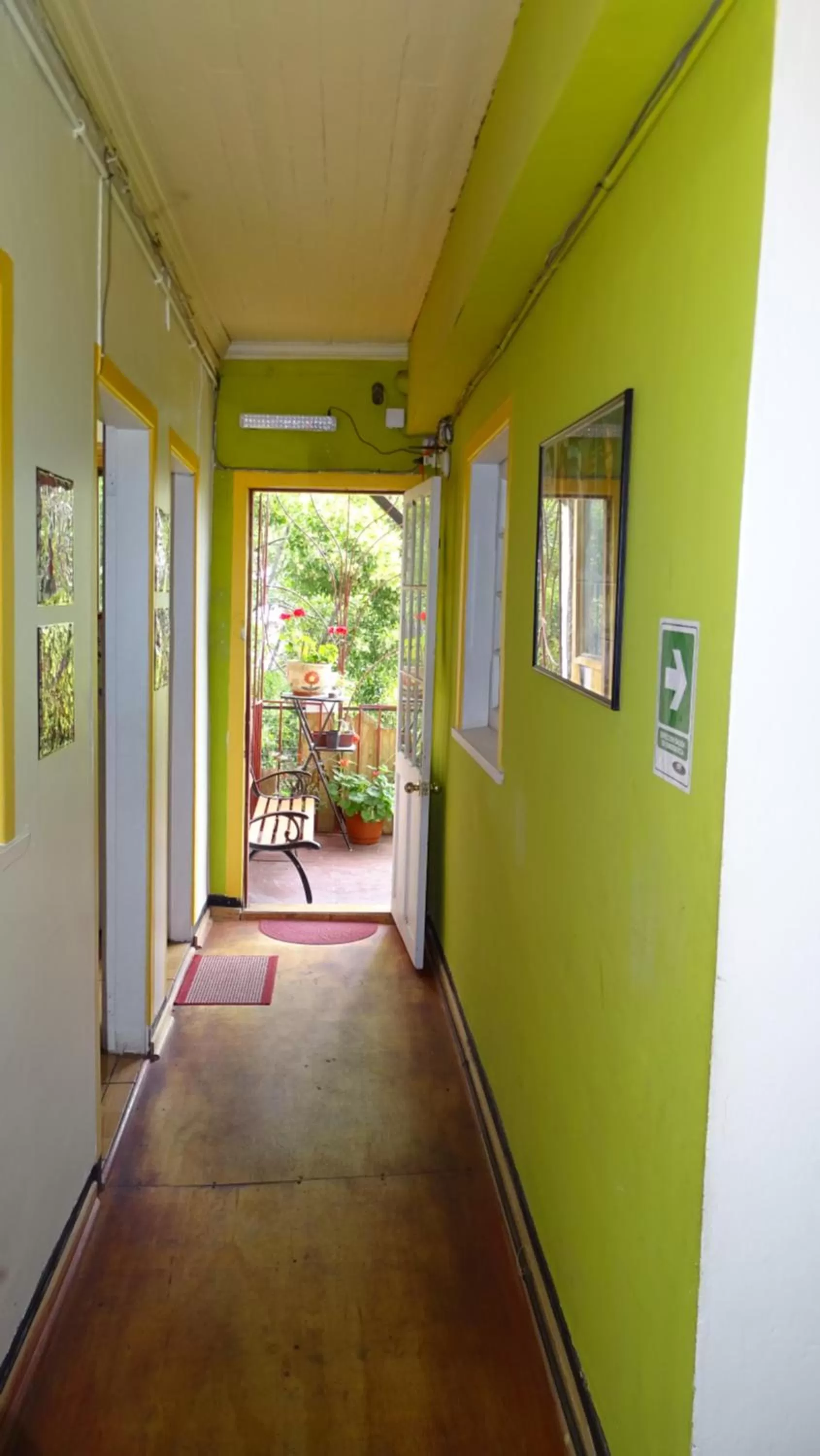 Garden view, Balcony/Terrace in Hostal Destino Bellavista