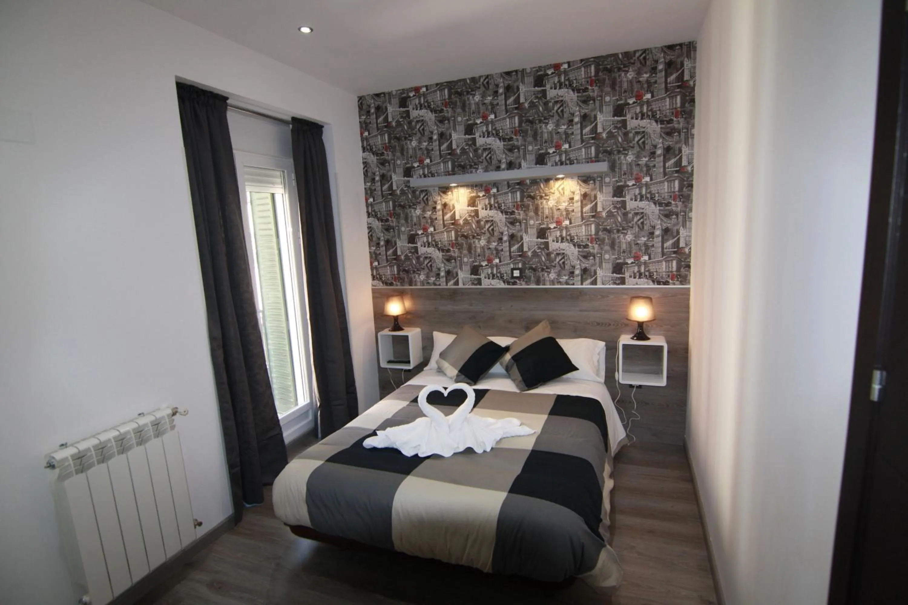 Photo of the whole room, Bed in Hostal MH Fuencarral