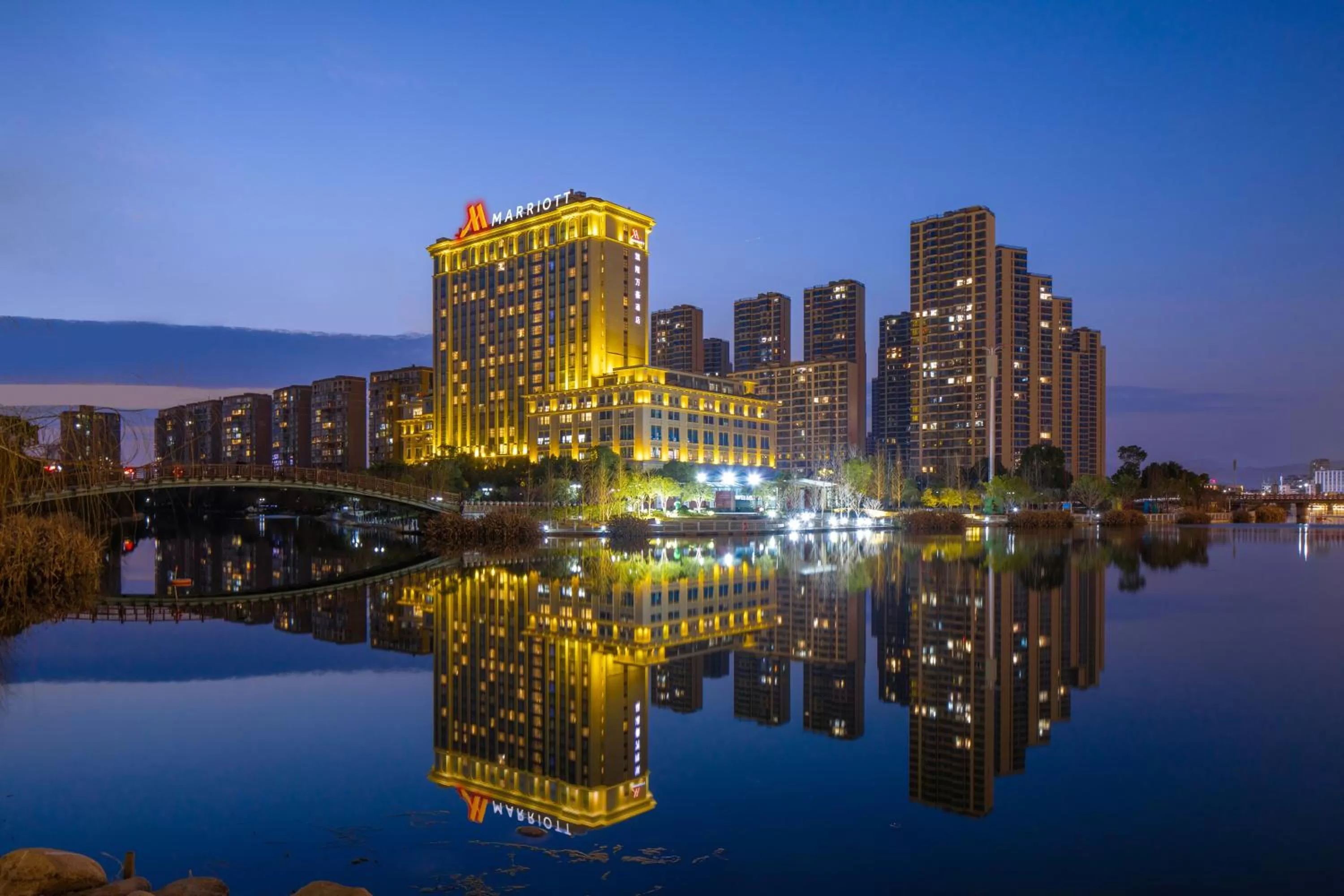 Property building in Zhejiang Taizhou Marriott Hotel