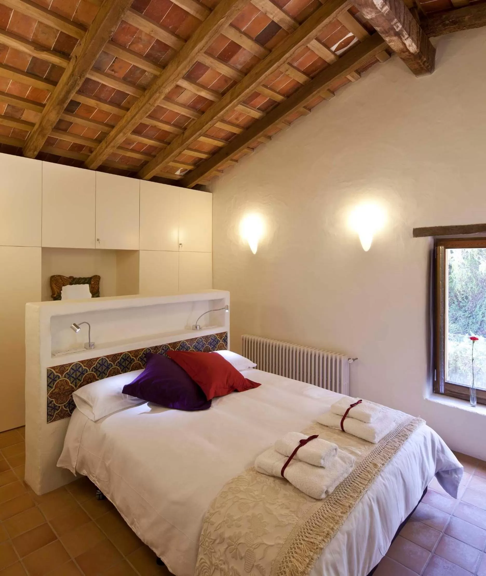 Bedroom, Bed in B&B La Rectoria de Sant Miquel de Pineda