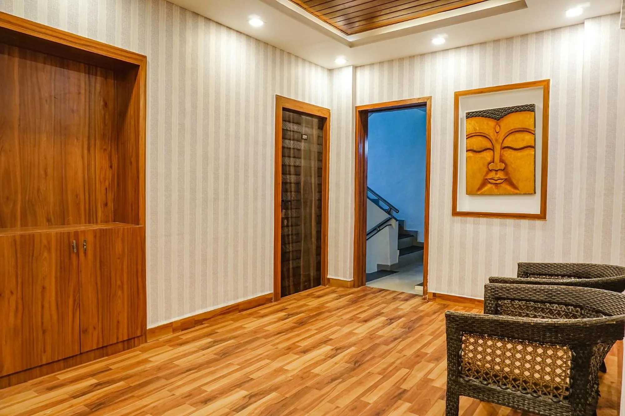 Lobby or reception in FabHotel Tan Square - Nr Eon IT Park