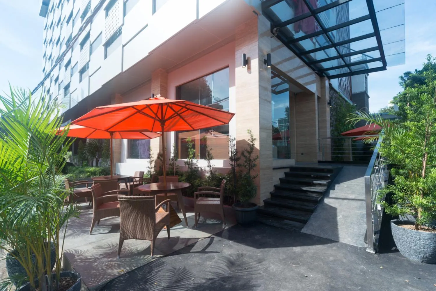 Facade/entrance in Sotis Residence Pejompongan