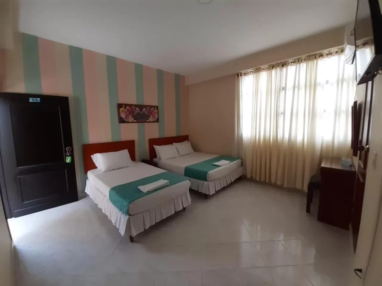 Bed in Hotel El Andino