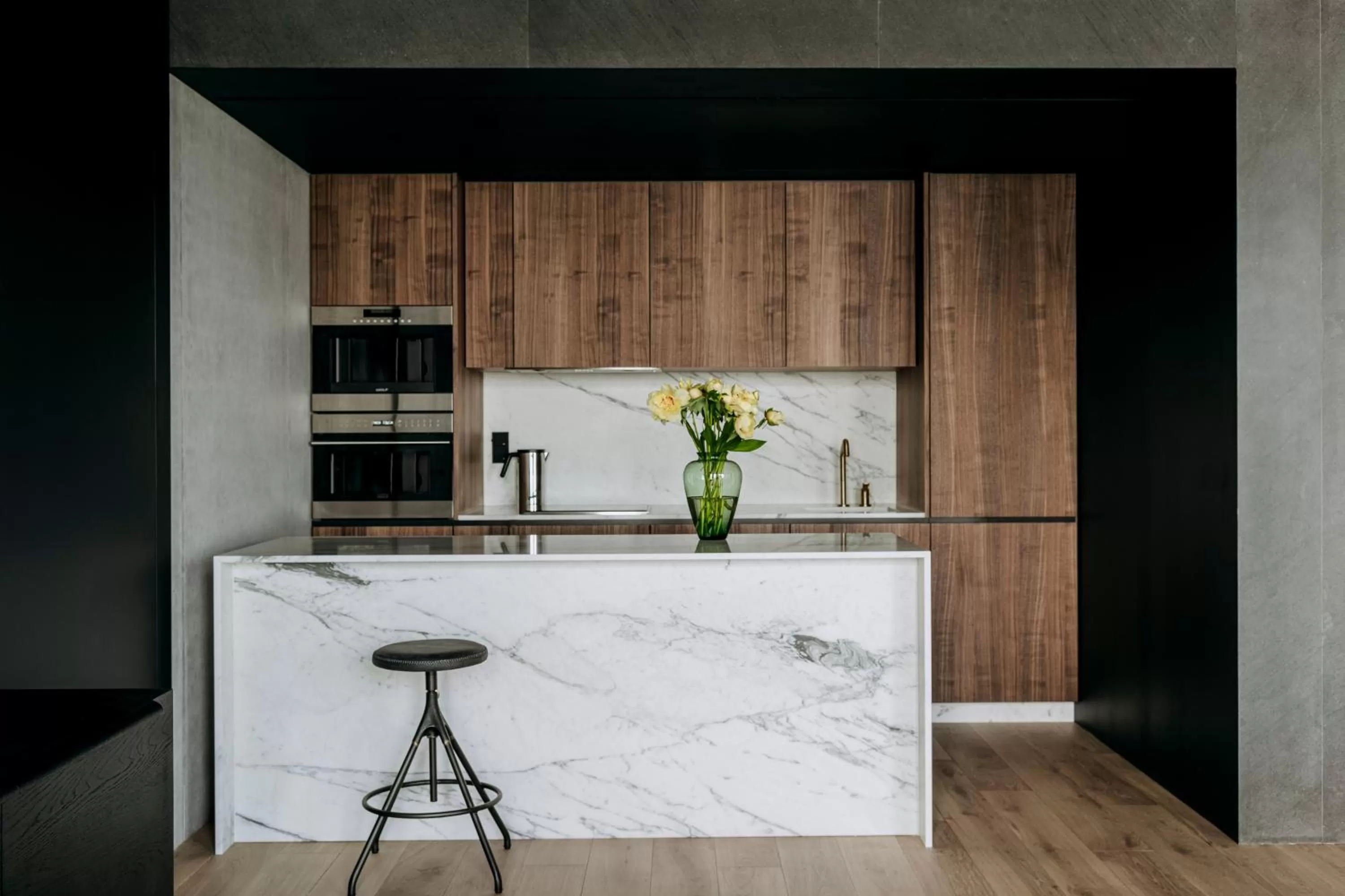 Kitchen or kitchenette in Nobu Hotel Warsaw