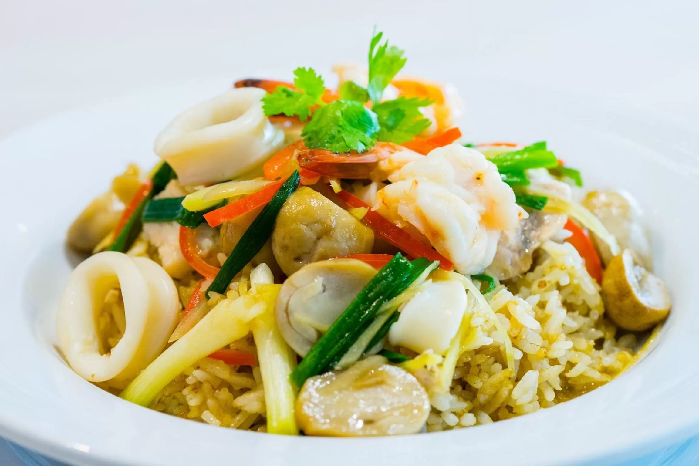 Food close-up in Samran Place Hotel