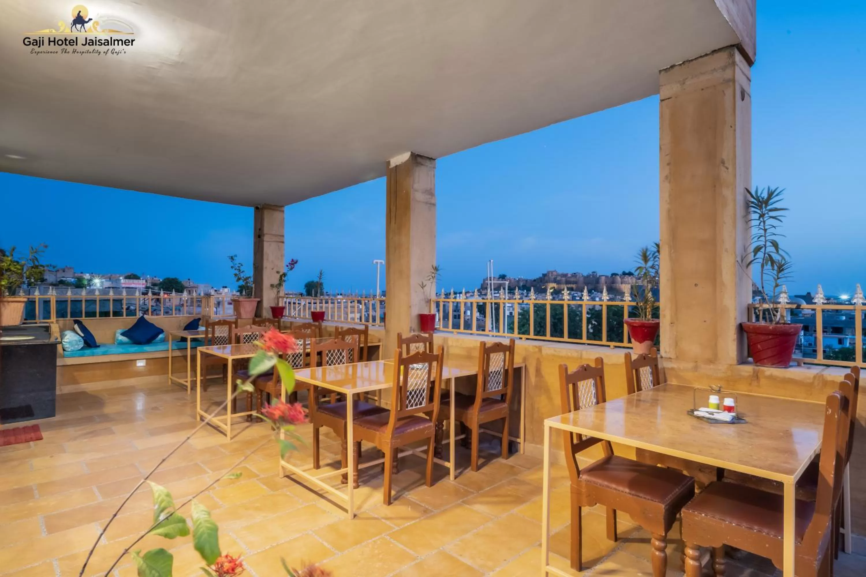 Restaurant/places to eat in Gaji Hotel Jaisalmer