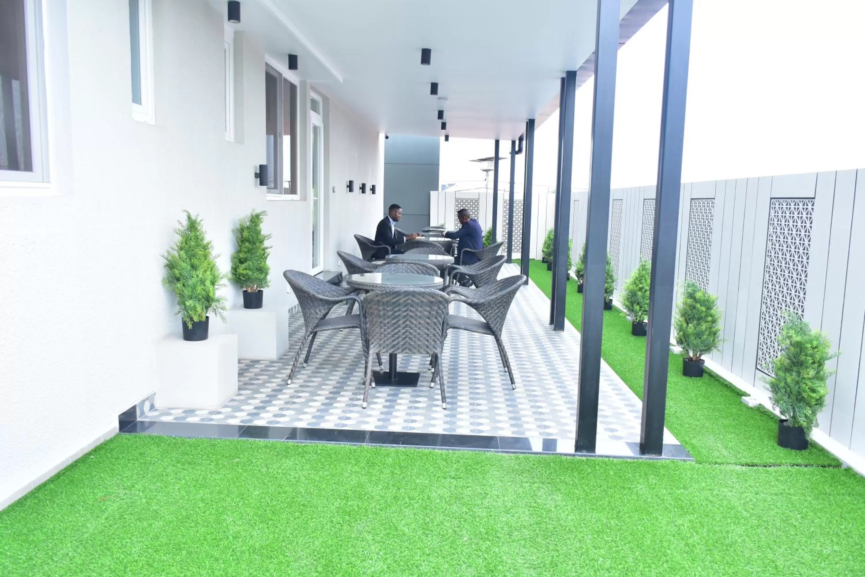 Dining area in Hotel Stella