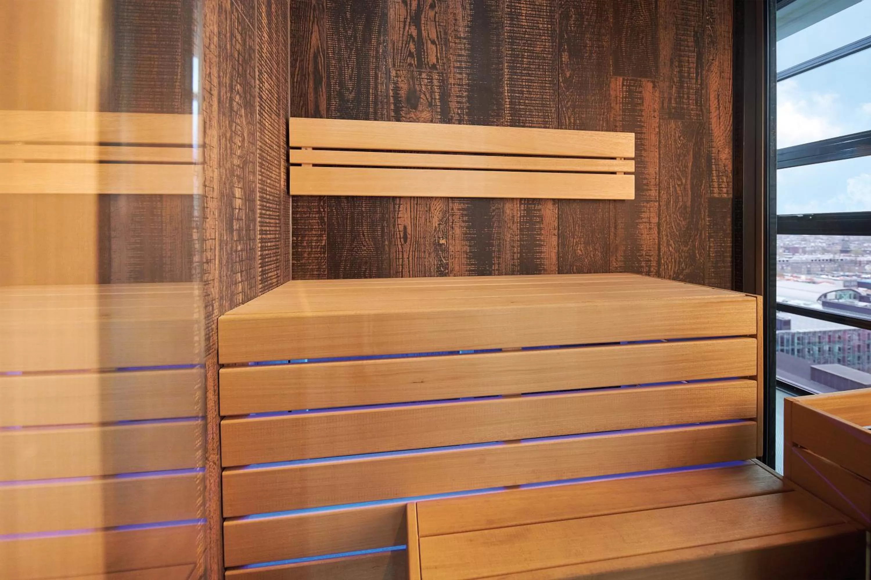 Sauna in Inntel Hotels Amsterdam Landmark