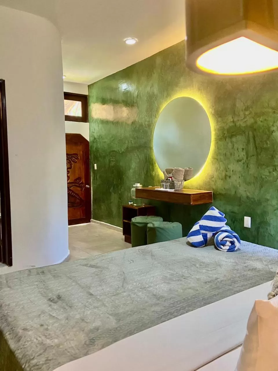 Photo of the whole room in Playa Canek Beachfront Eco Hotel