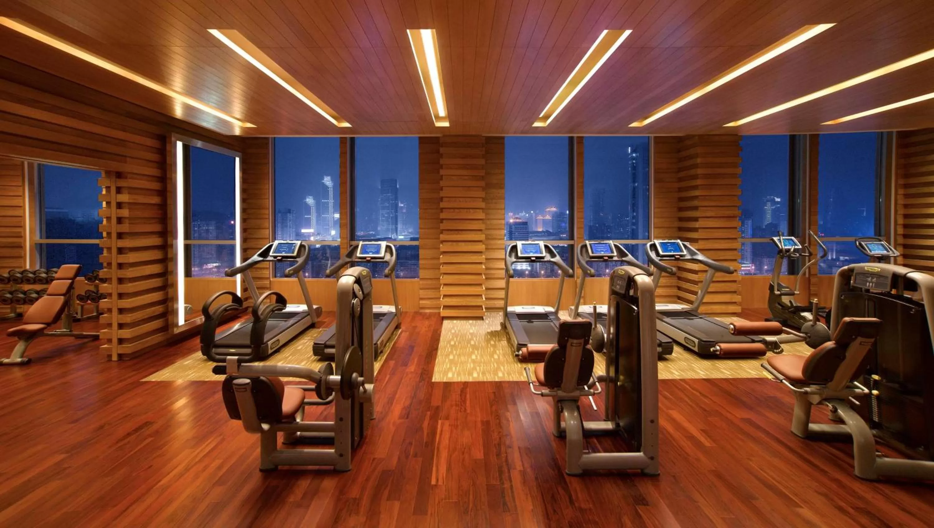 Fitness centre/facilities in Grand Hyatt Guangzhou