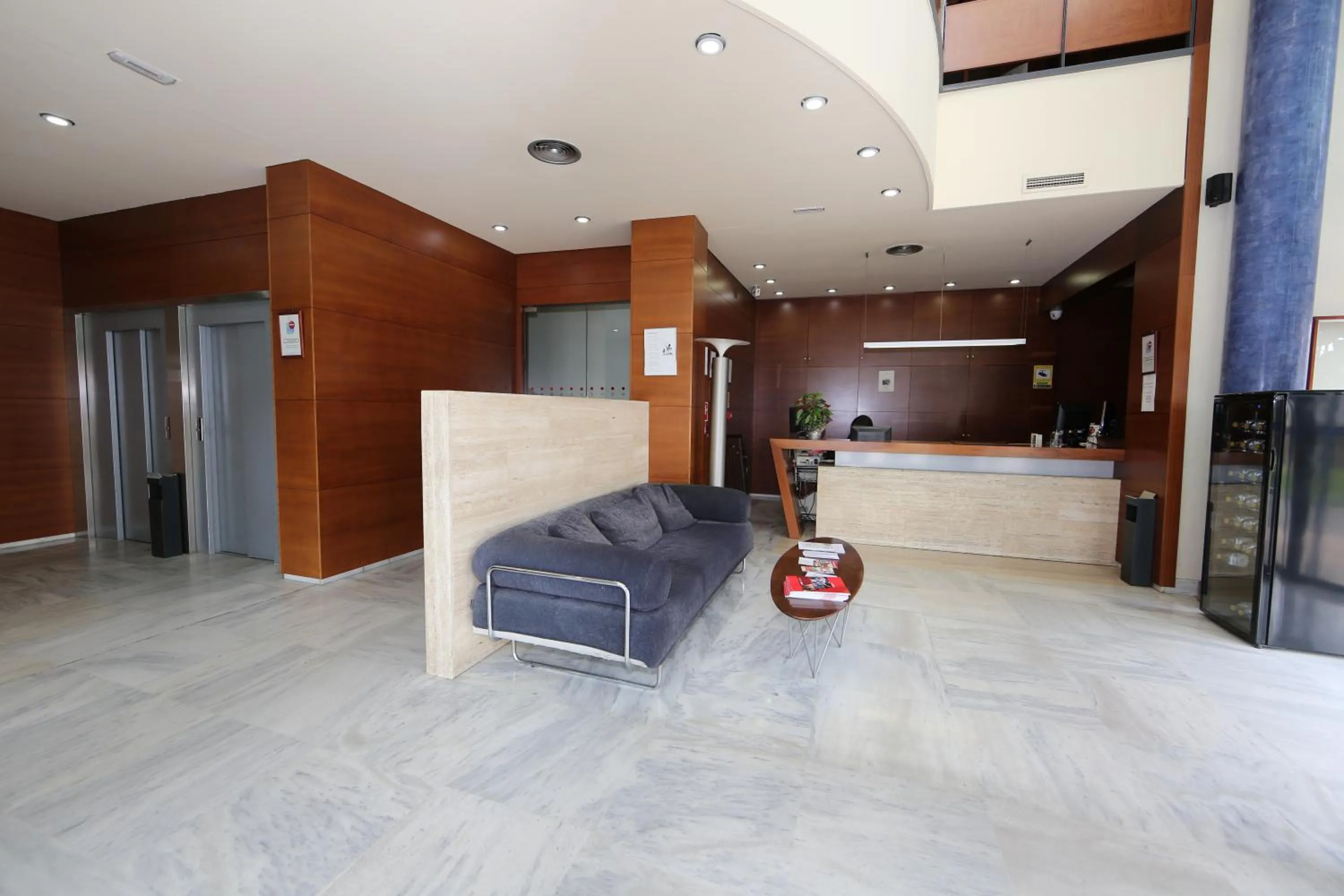 Lobby or reception in Hotel Universidad