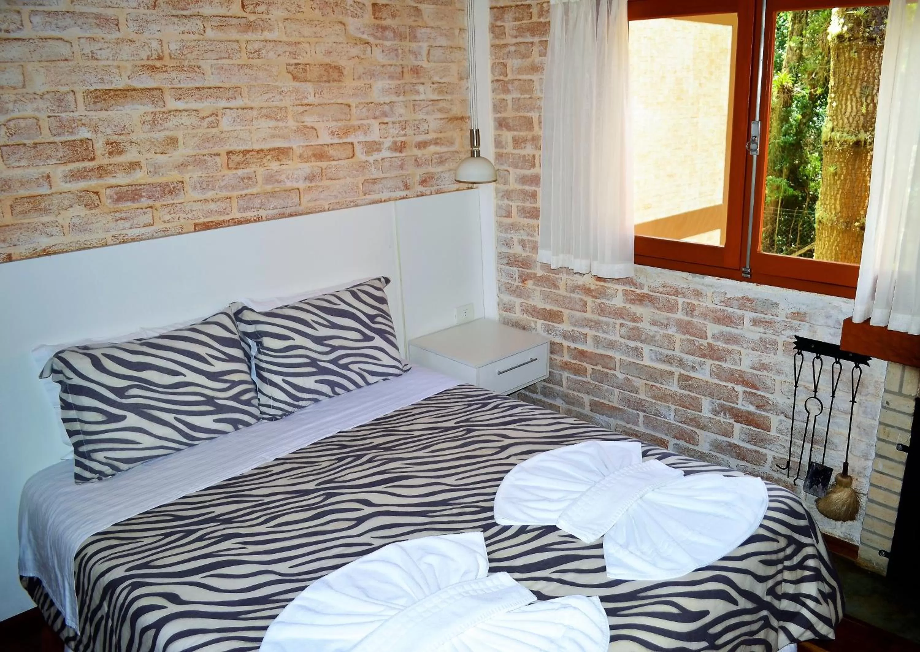 Bed in Pousada Toca Da Coruja