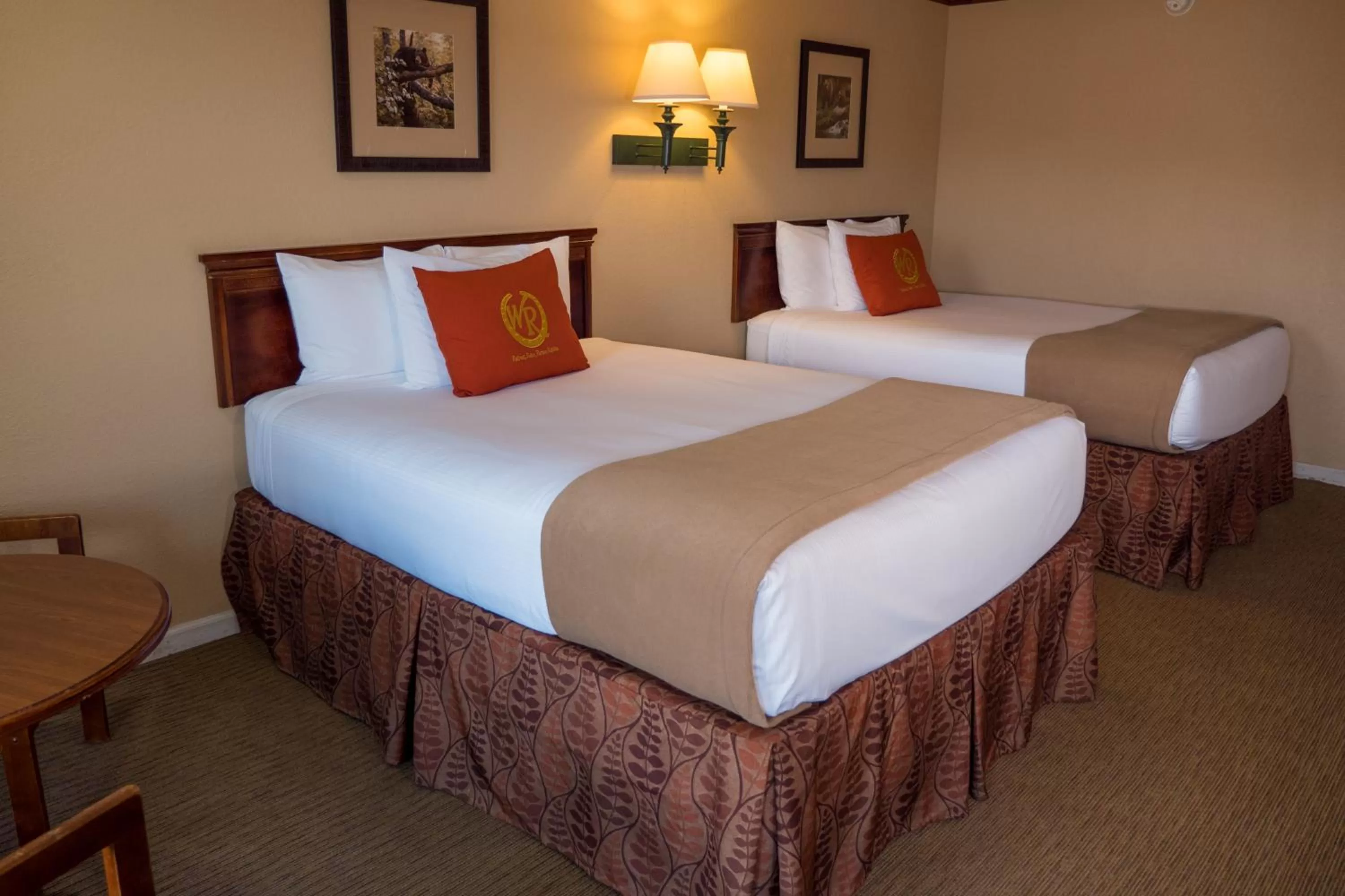 Bed in Wild Bear Inn