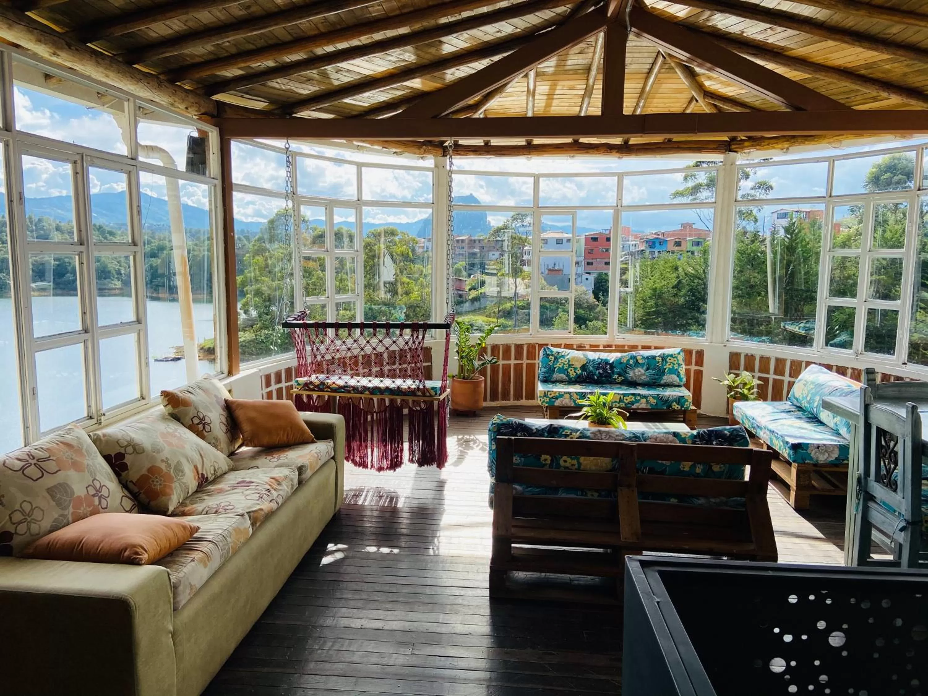 Living room in La Madriguera